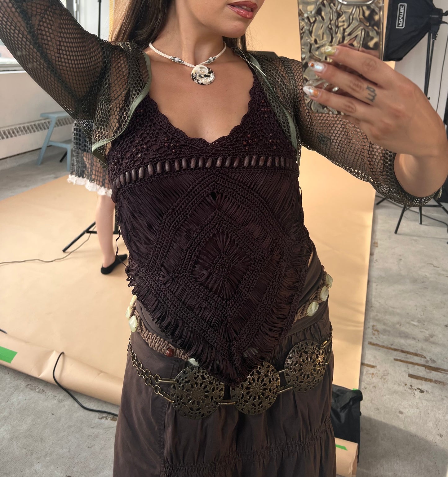Bronzed Brown Top