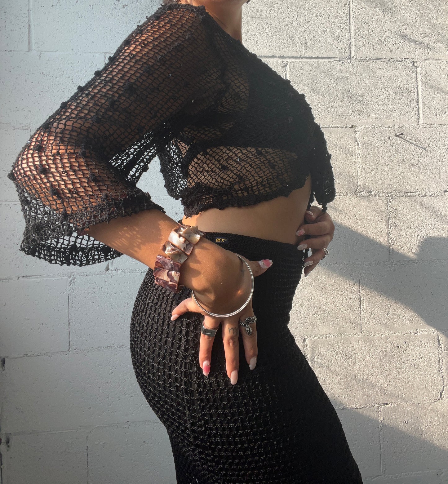 Black Wrap Top