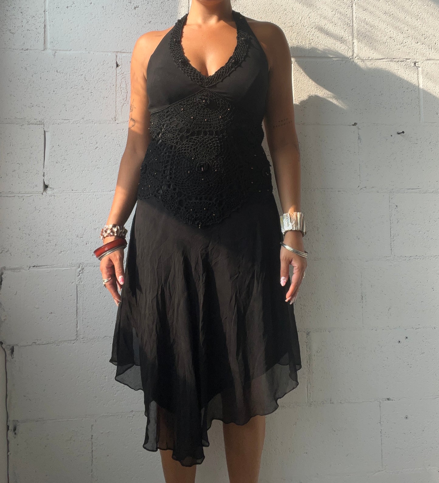 Silk Beach Dress