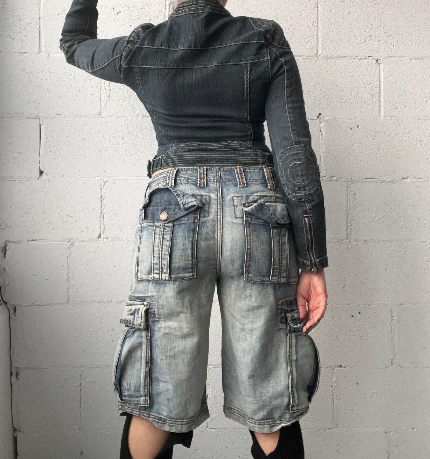 Sporty Spice Denim Zip