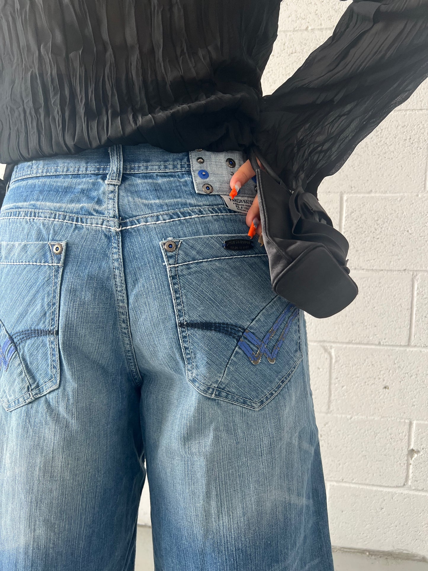 Jorts Light Wash Size L