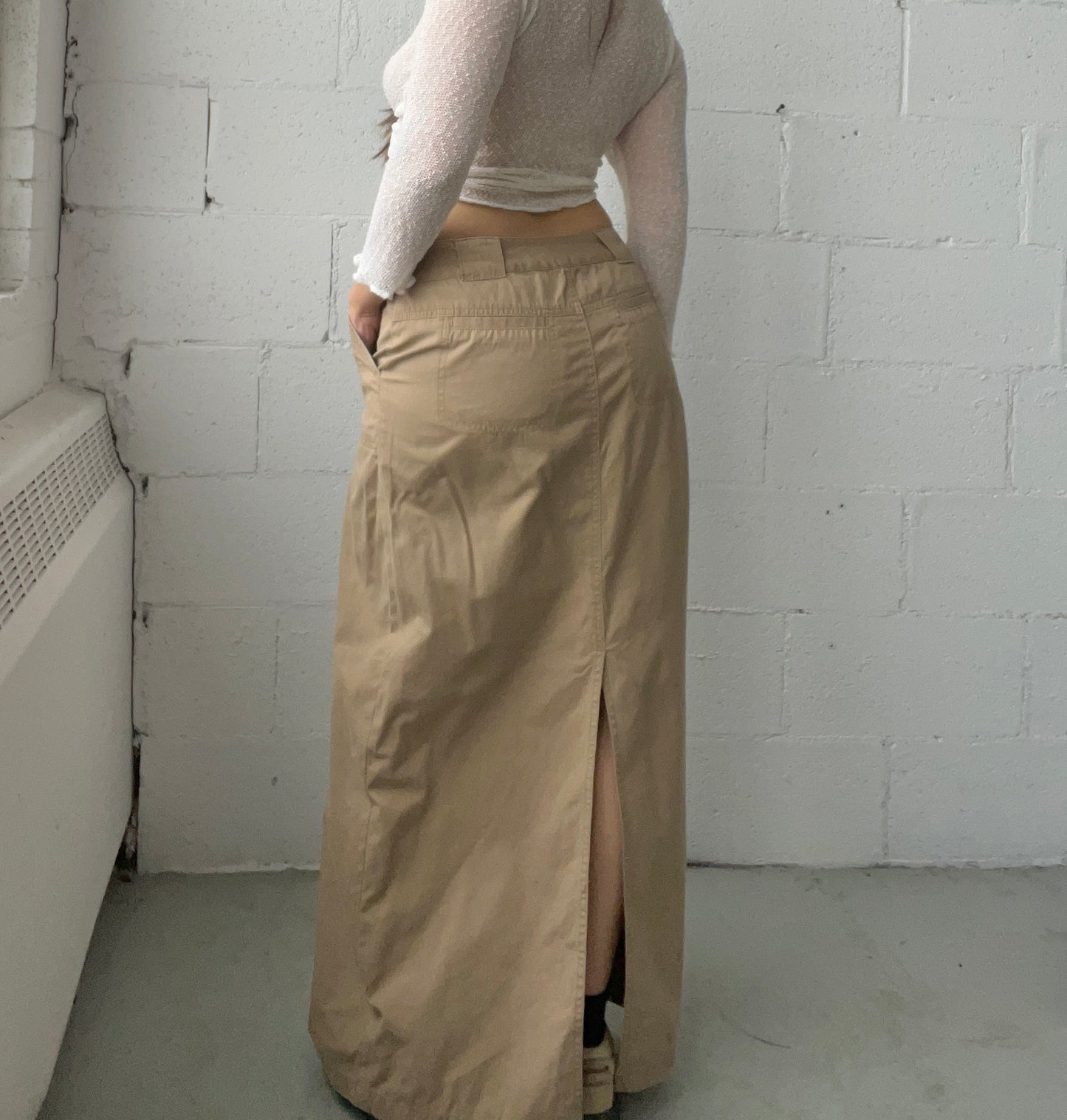 Maxi Cargo Skirt