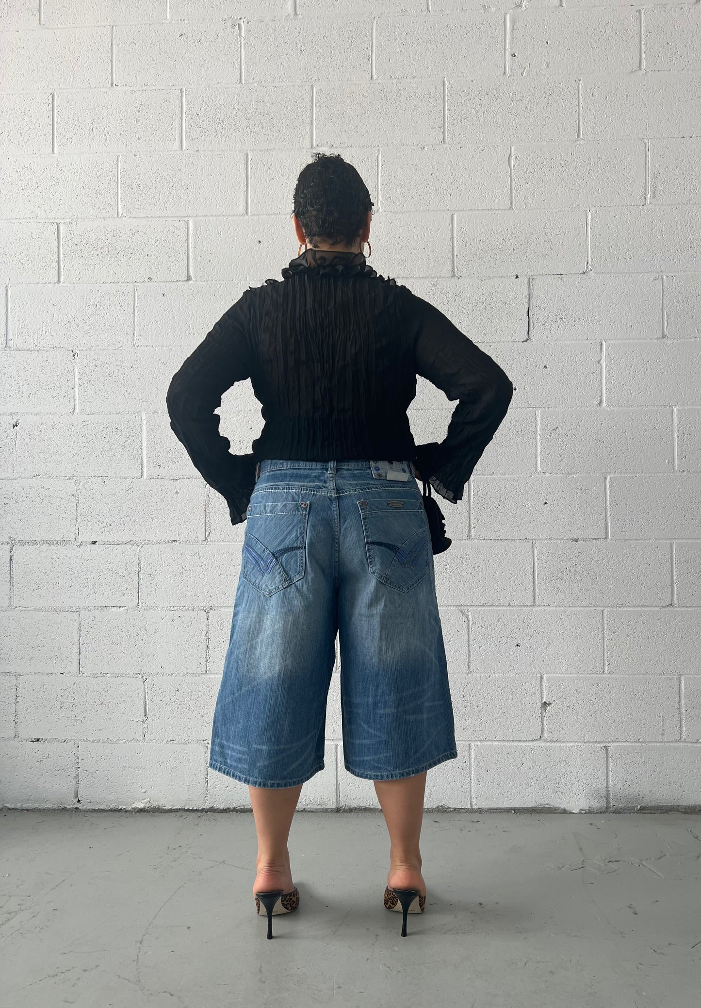 Jorts Light Wash Size L