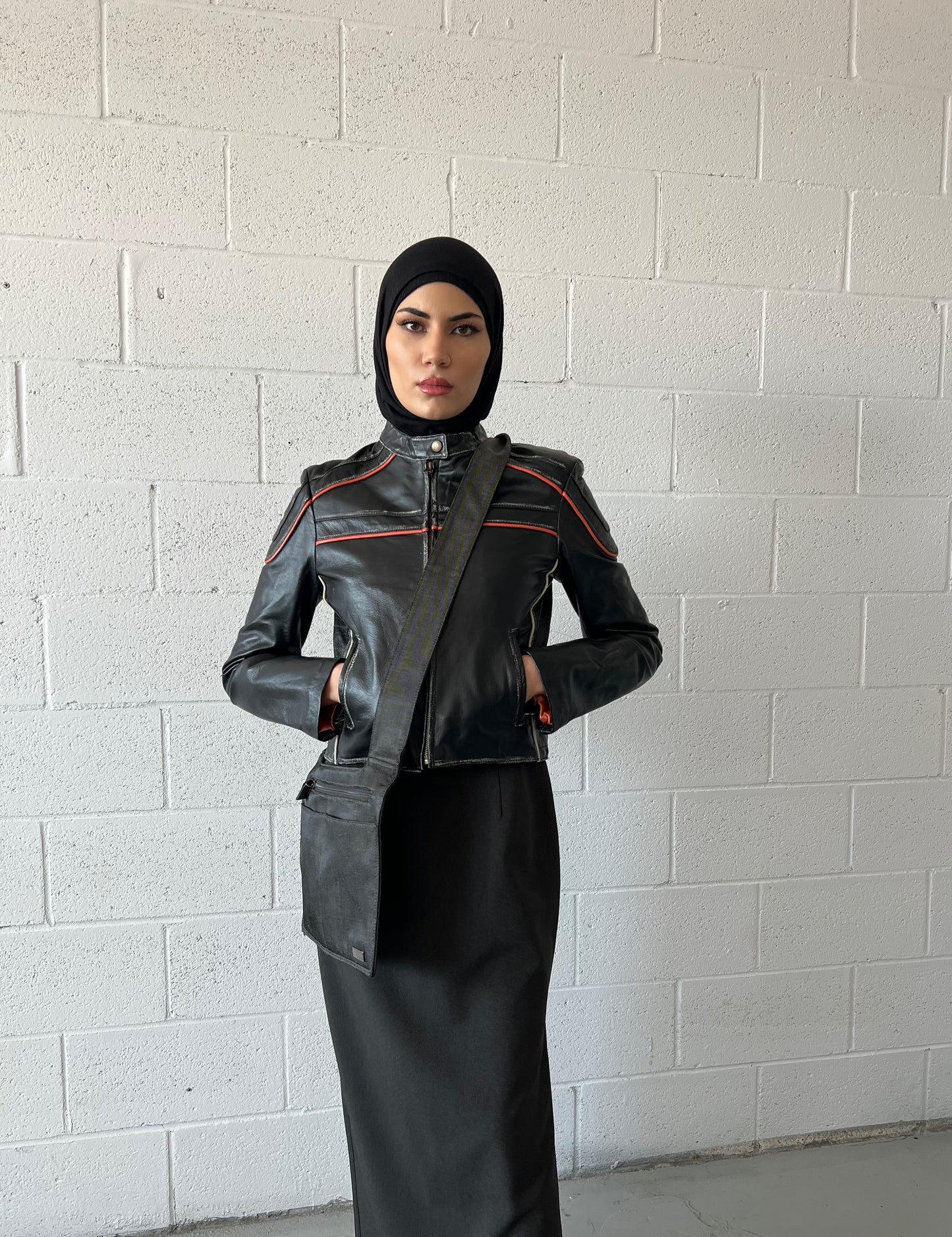 Vero Deadstock Moto Leather Jacket
