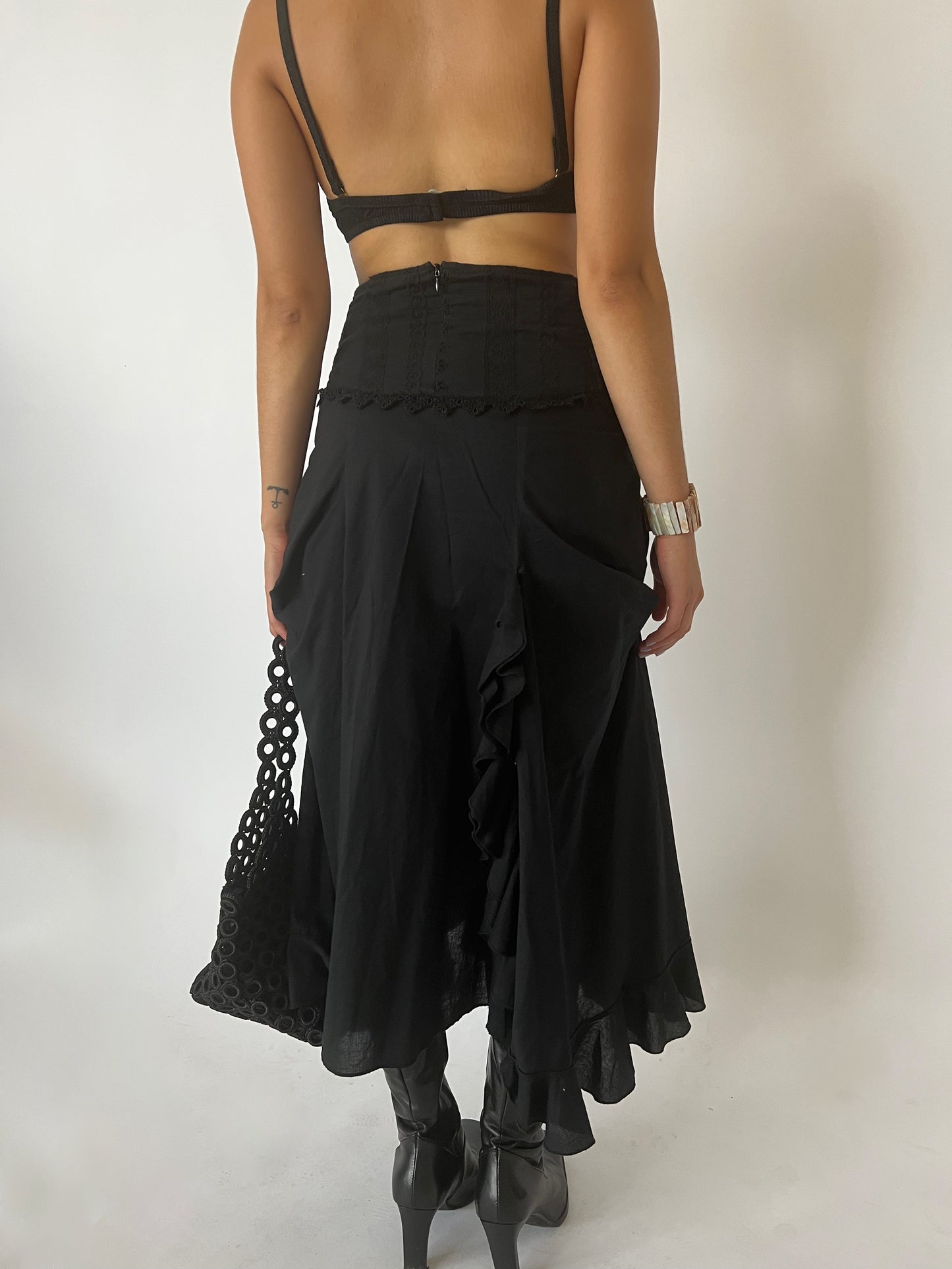 Sabbia Nero Skirt