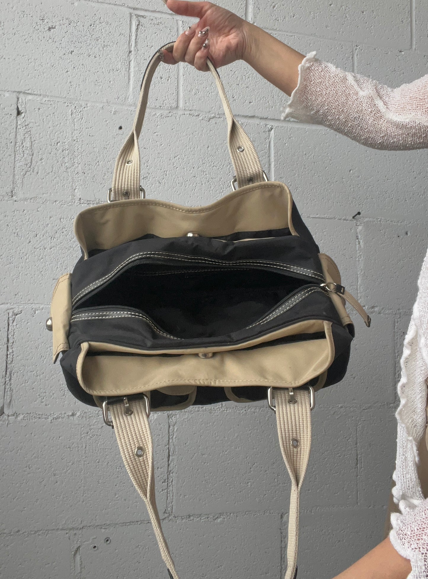 Buckled Cargo Purse
