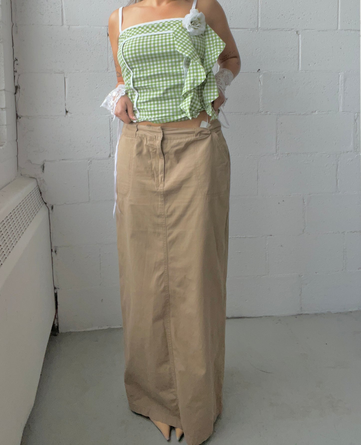 Maxi Cargo Skirt