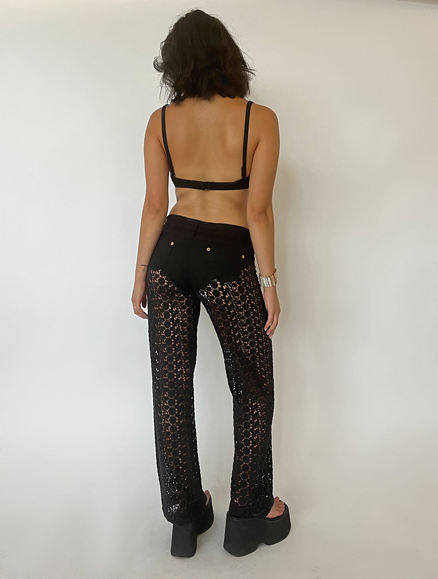 Crochet Nero Pant