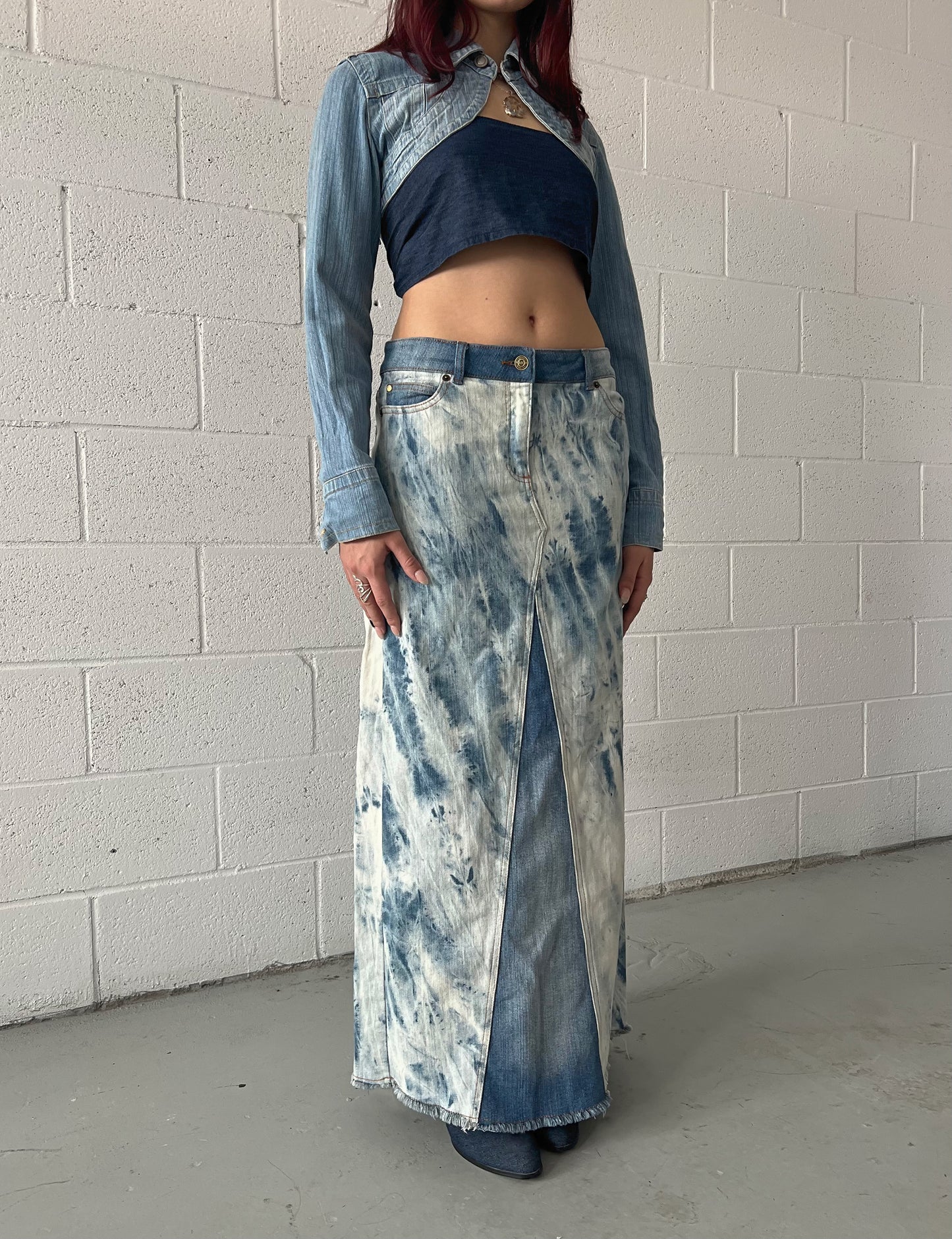 2000s Michael Kors Denim Skirt