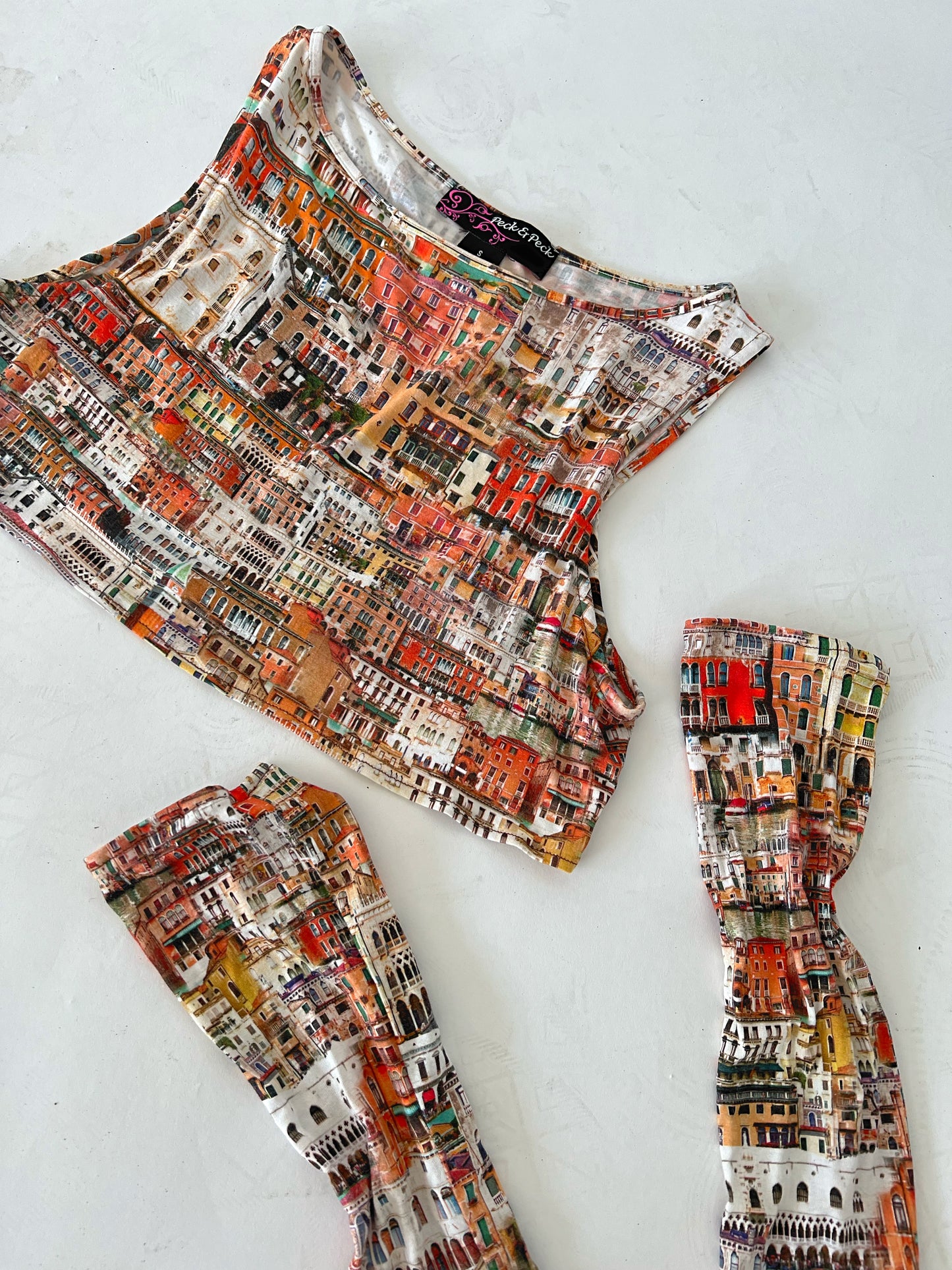Upcycled Venezia Top