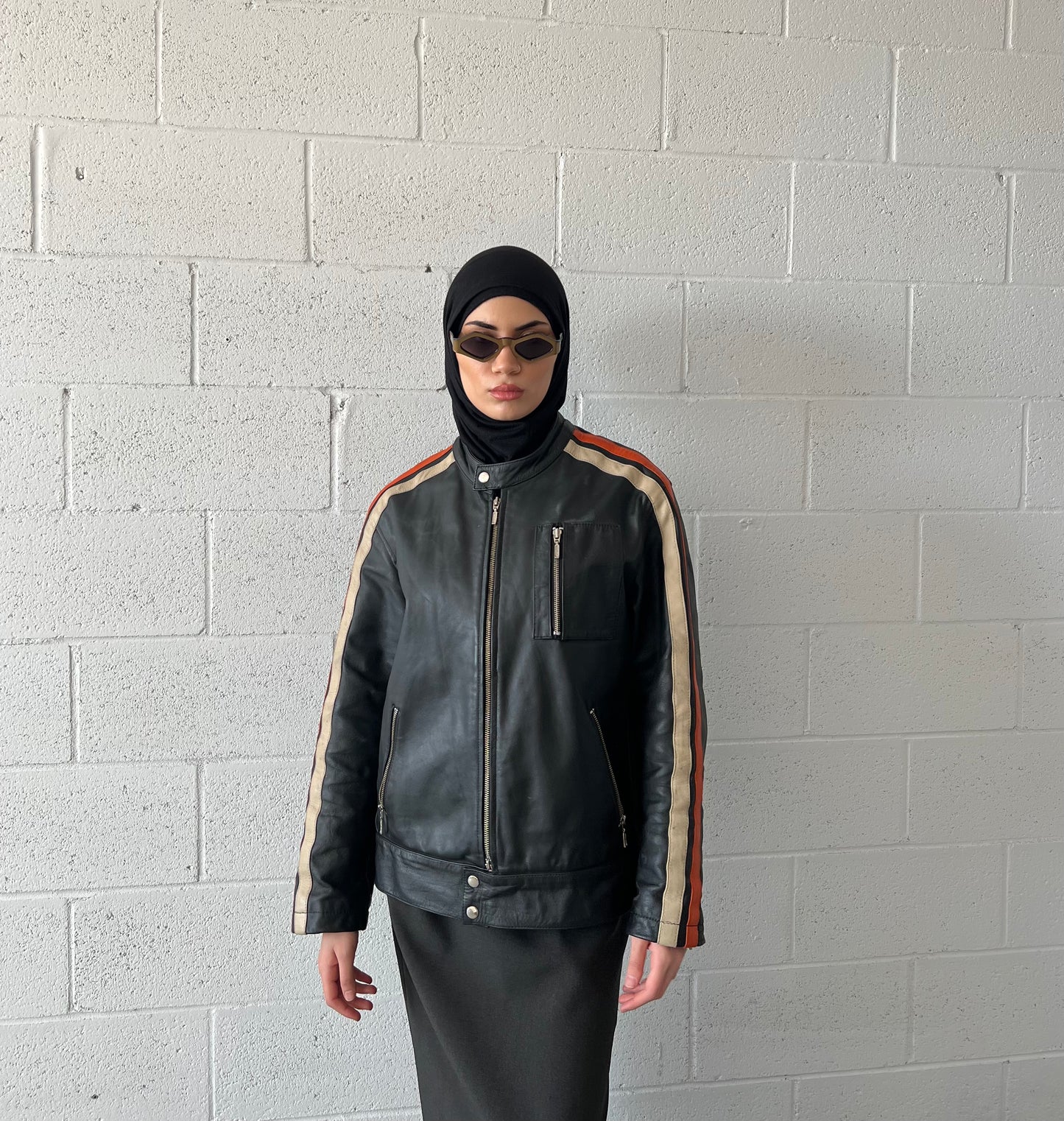 Arancia Leather Moto Jacket