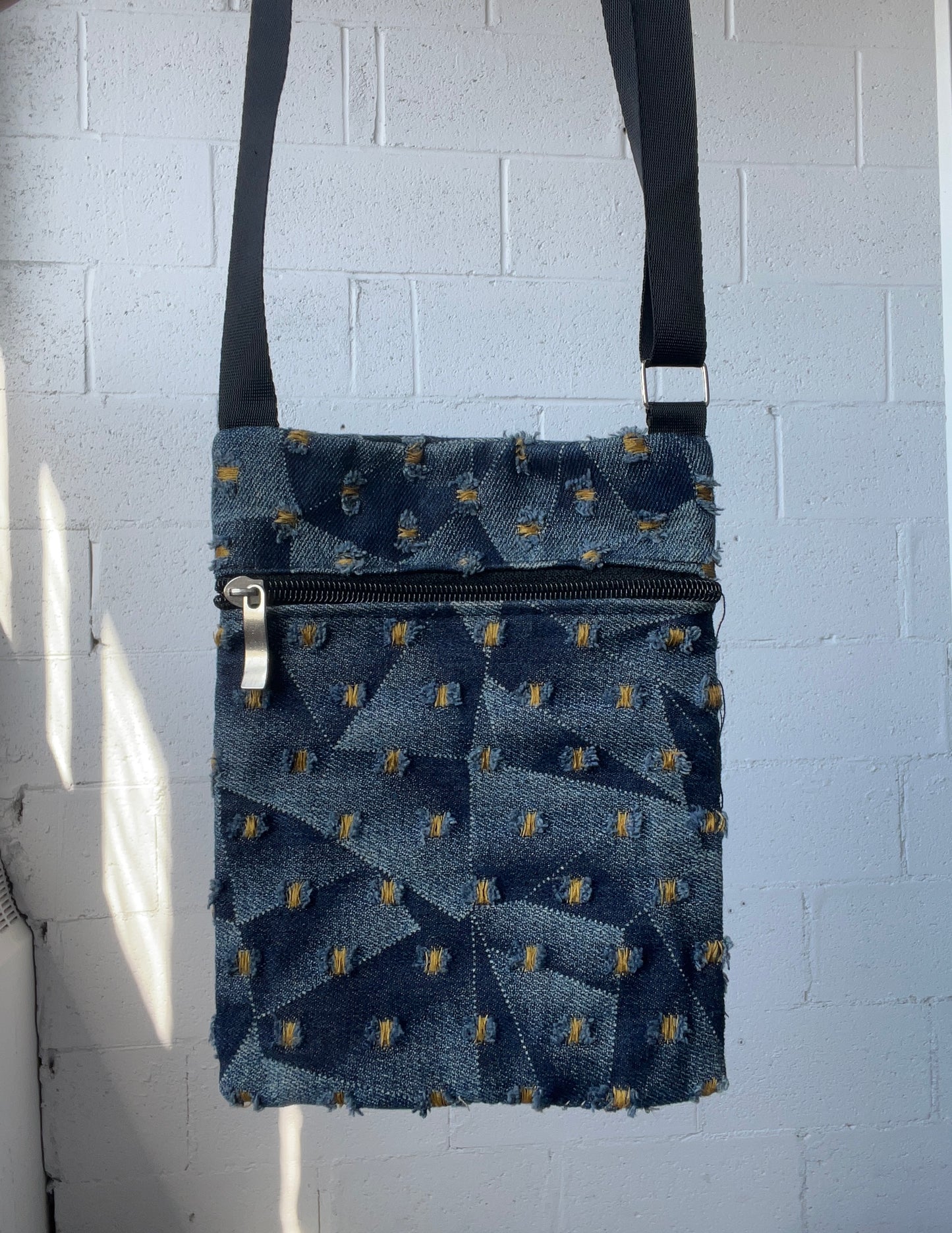 Denim Crossbody Bag