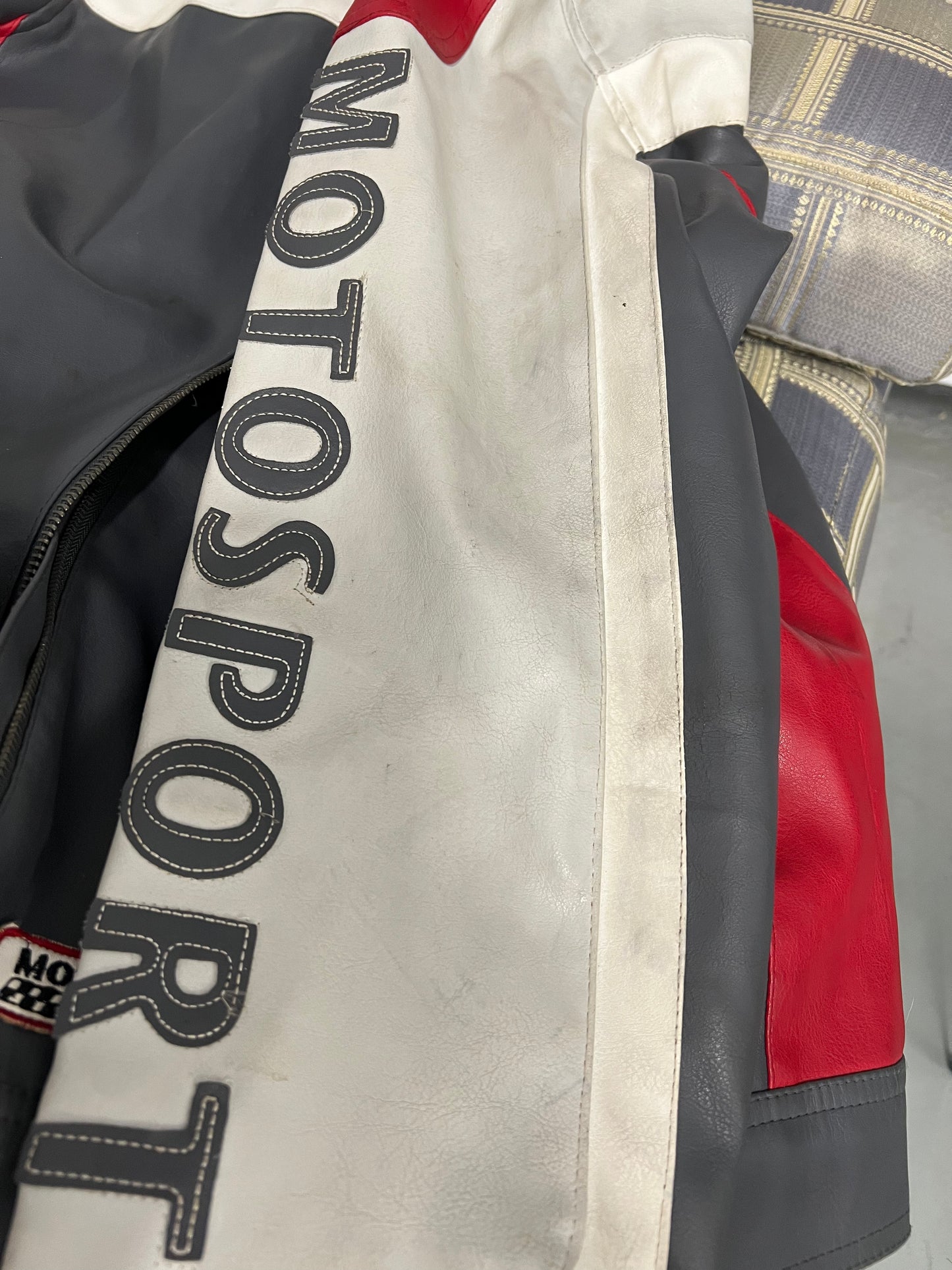 Motosport Faux Leather Jacket