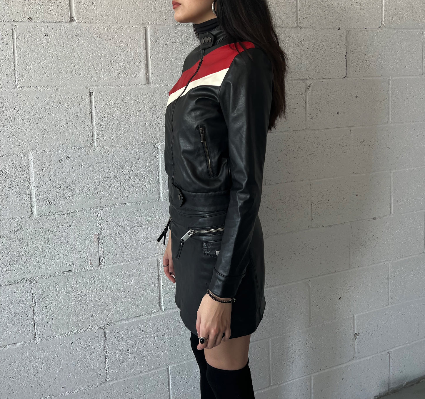 Presto Faux Leather Jacket