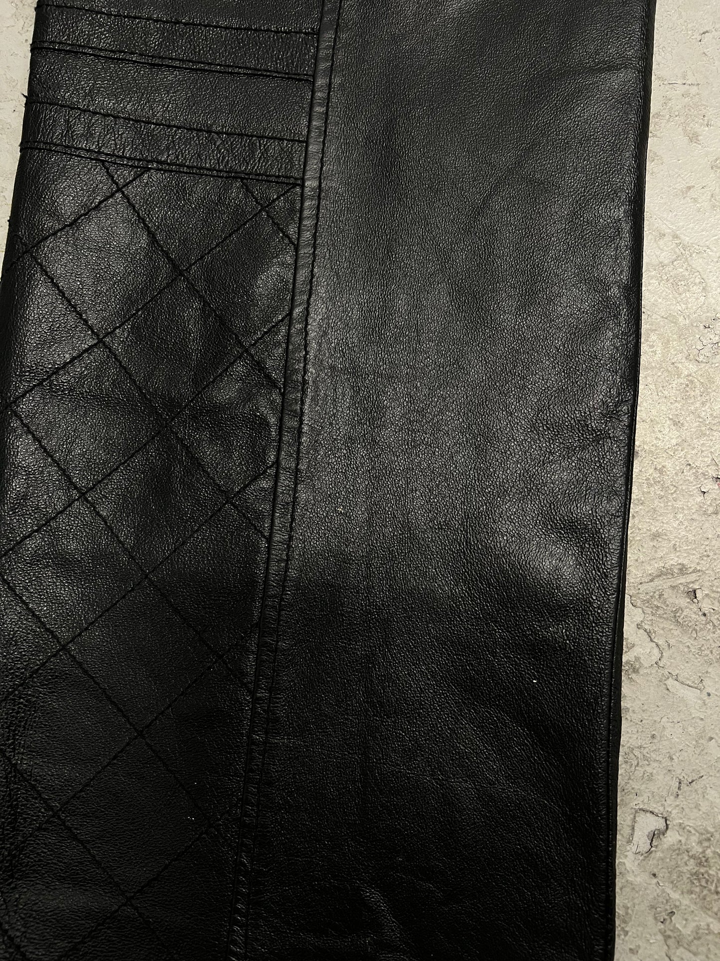 Moto Leather Pant