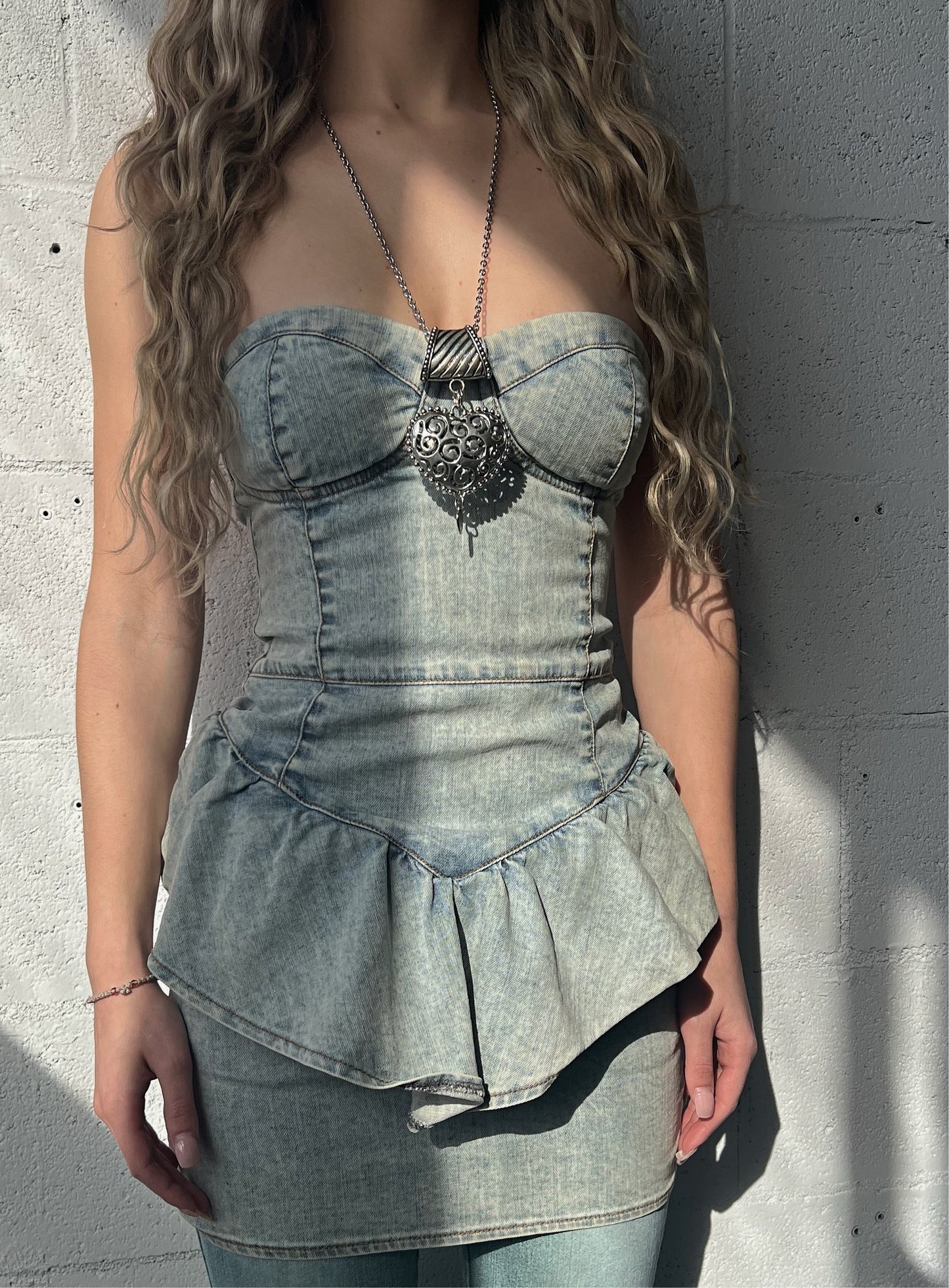Heart Emblem Chain Necklace
