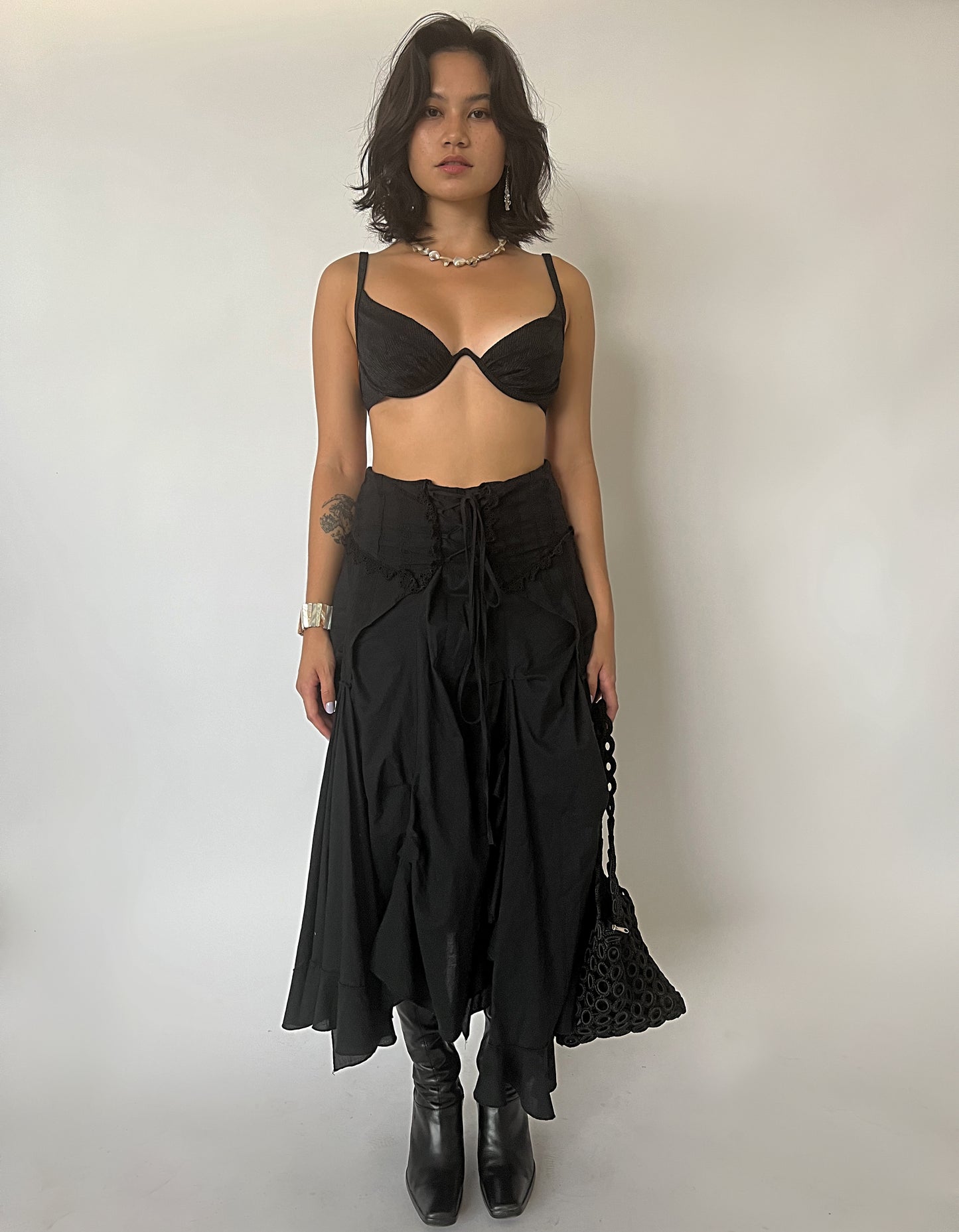 Sabbia Nero Skirt