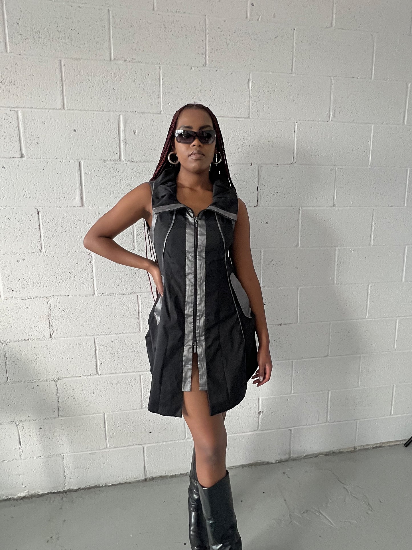 Moto Dress