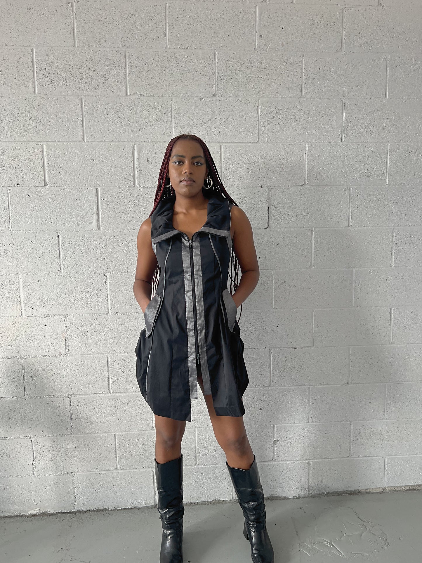 Moto Dress