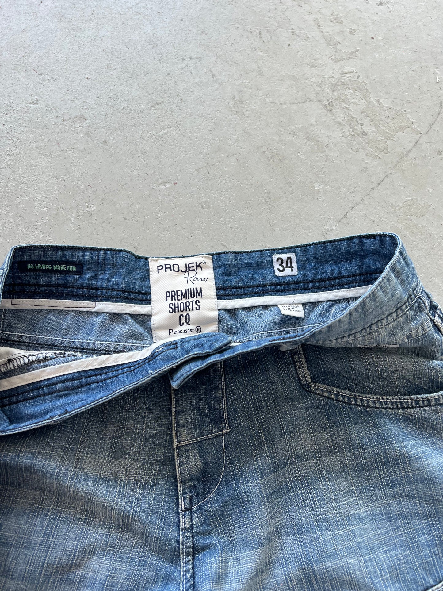 Jorts Light Wash