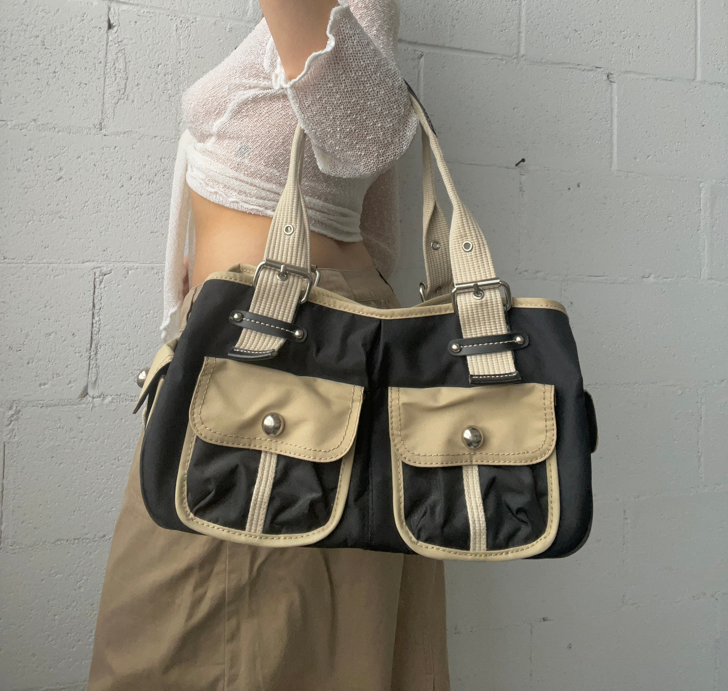 Buckled Cargo Purse