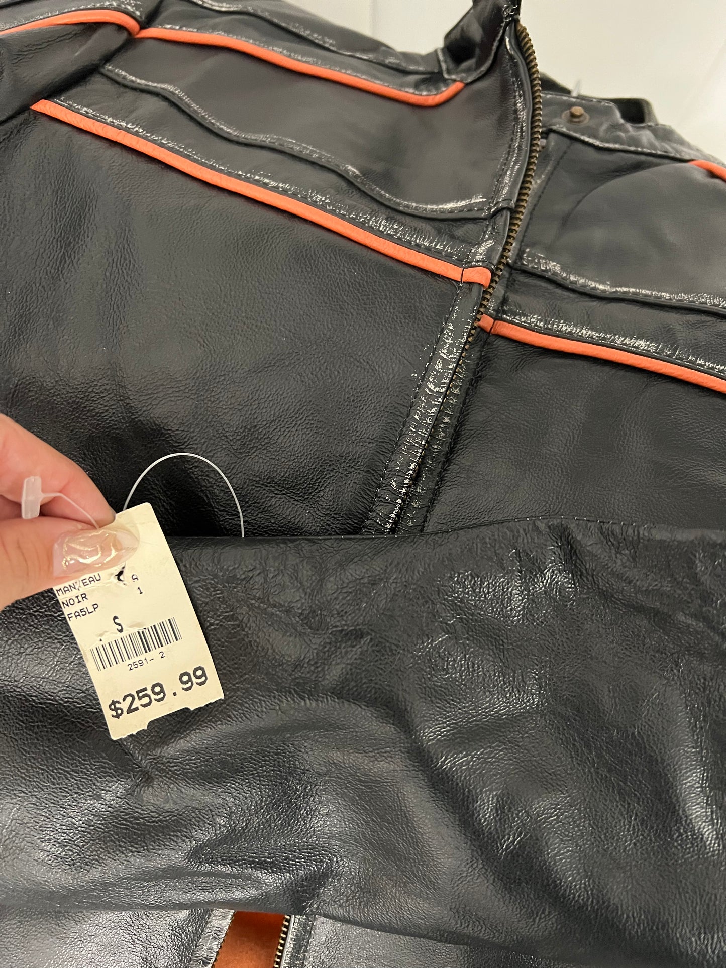 Vero Deadstock Moto Leather Jacket