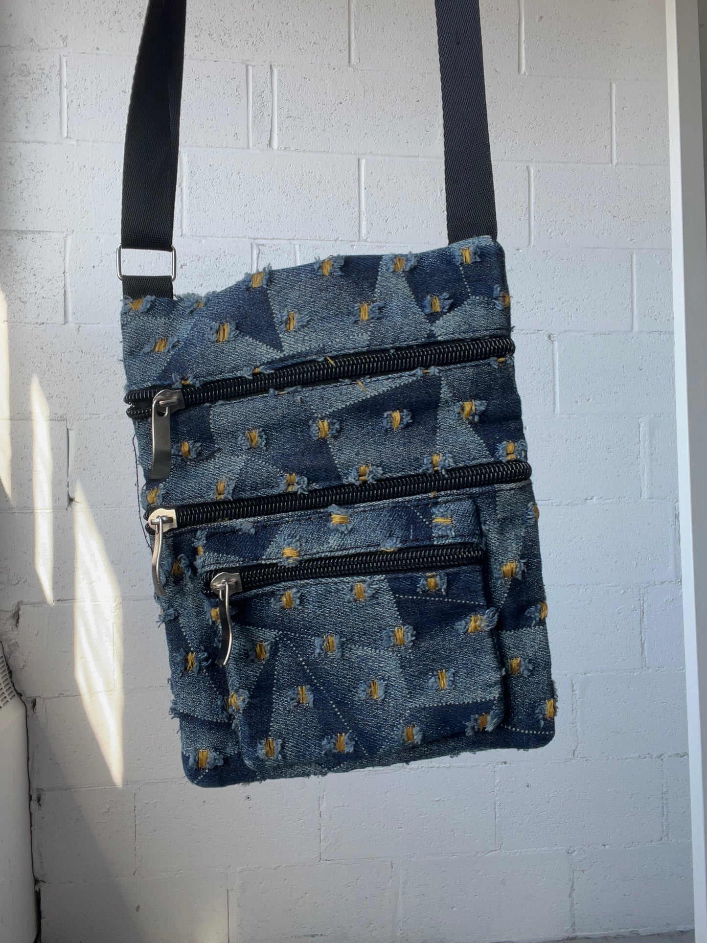 Denim Crossbody Bag