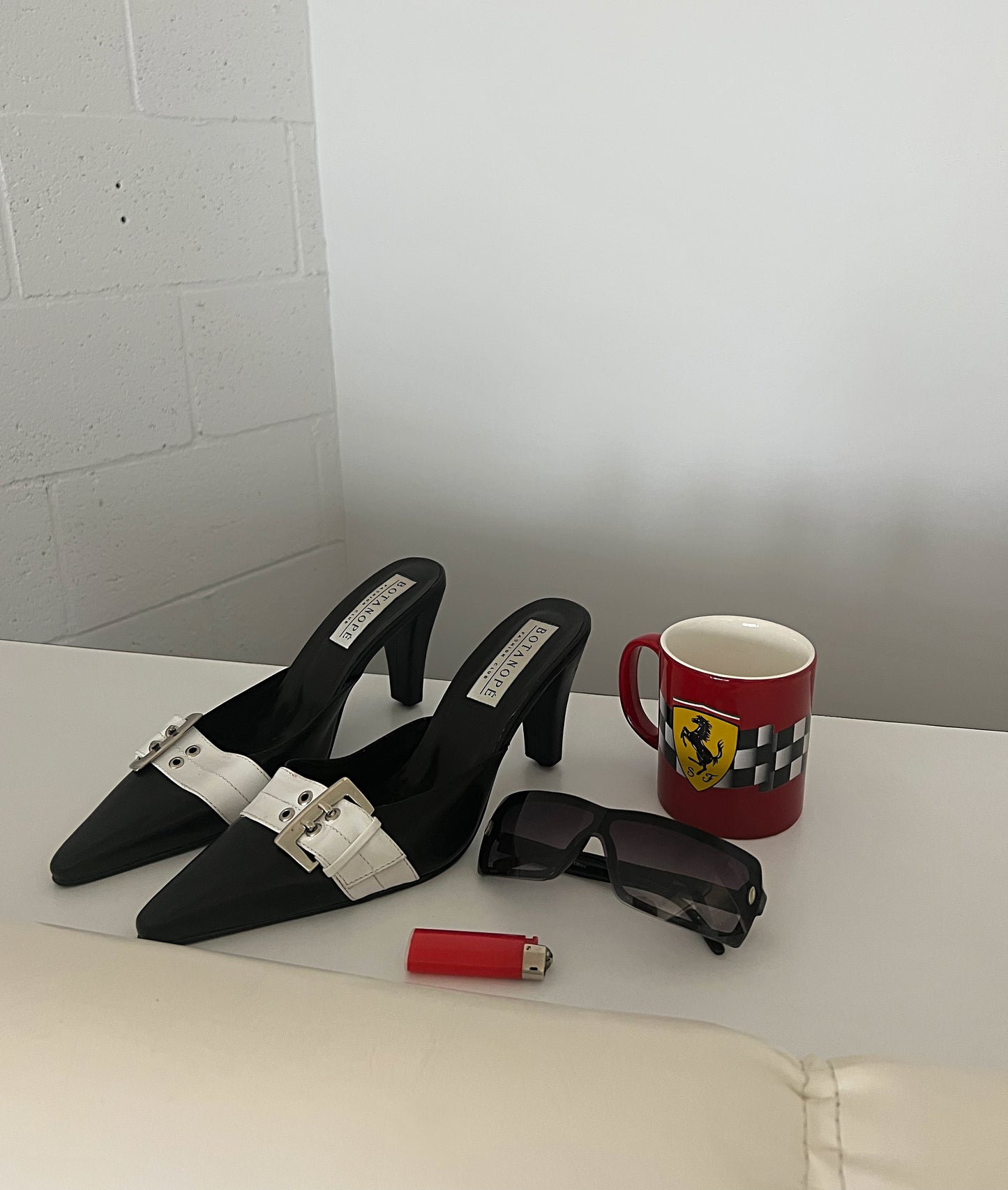 Buckle Kitten Heels