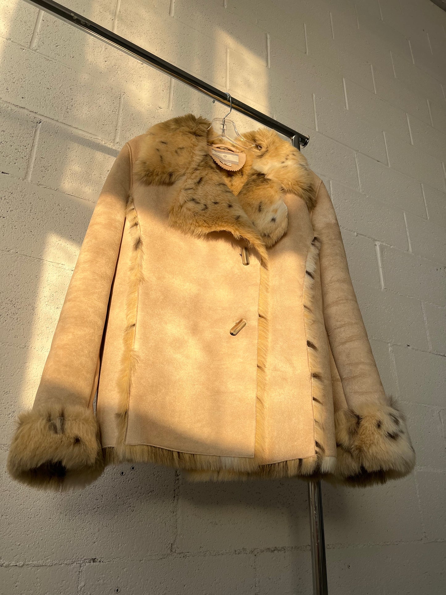 Lynx Faux Fur Coat