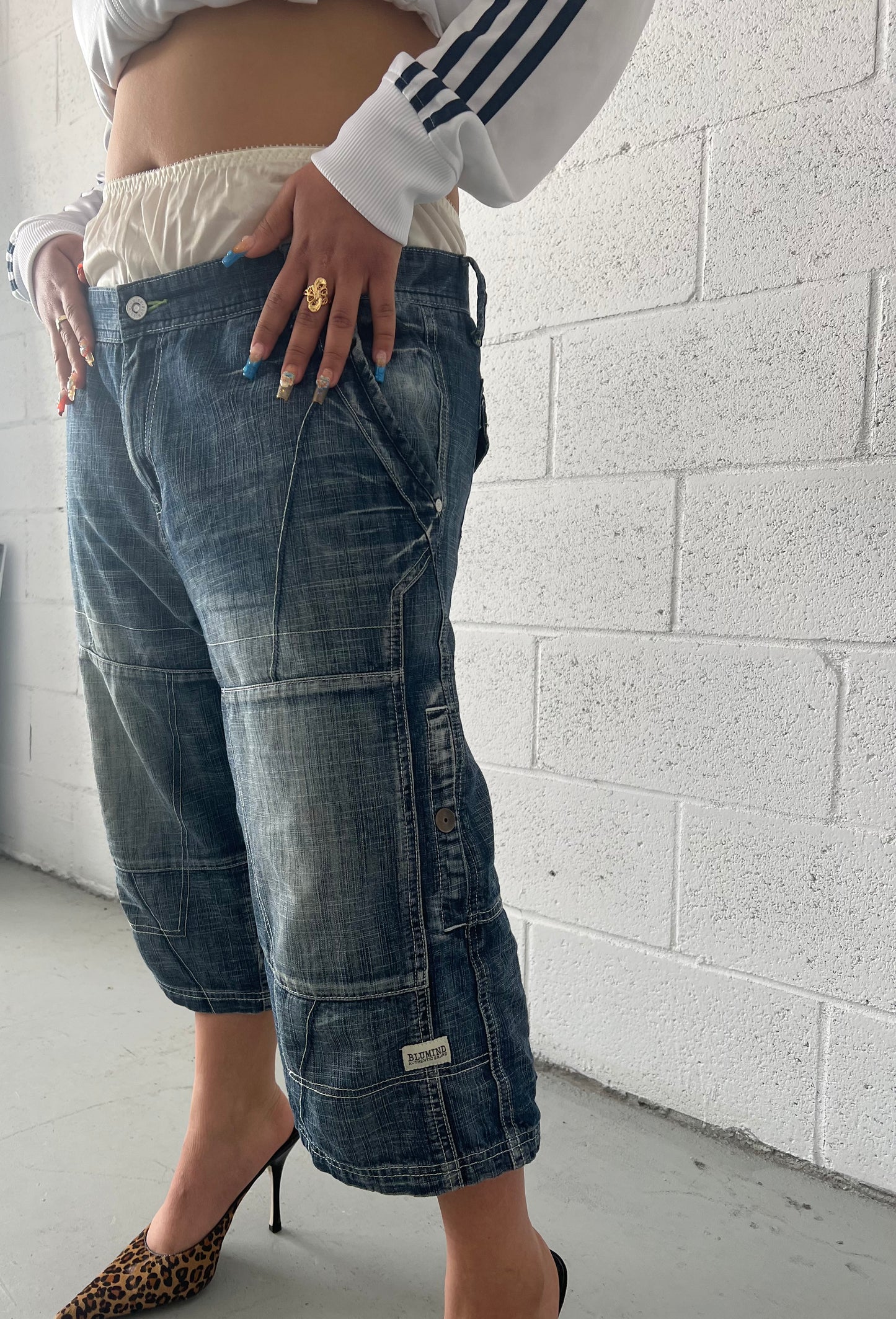 Jorts Faded Wash Size XXL