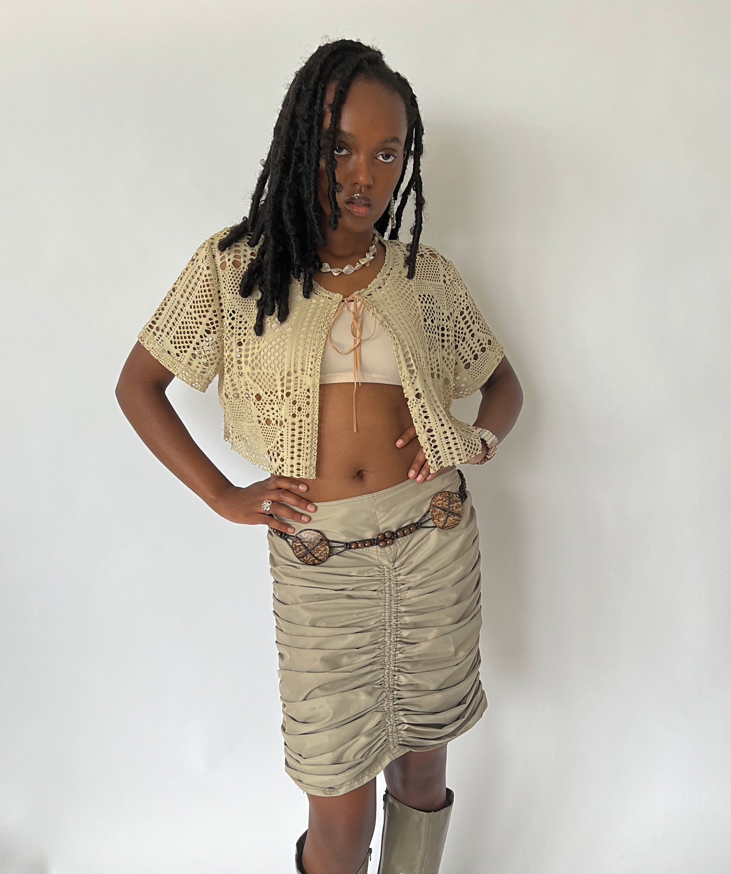 Mare Ruched Skirt
