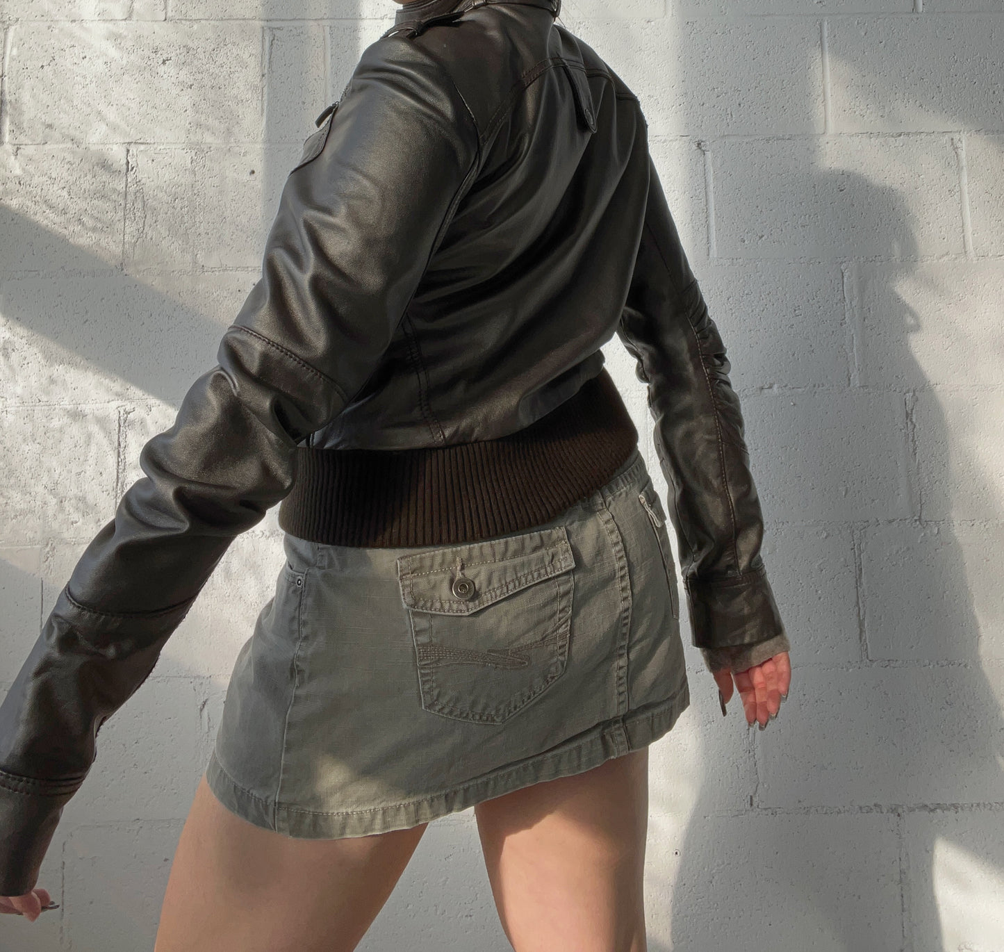 Genuine Leather Metallica Double Zip Moto Jacket