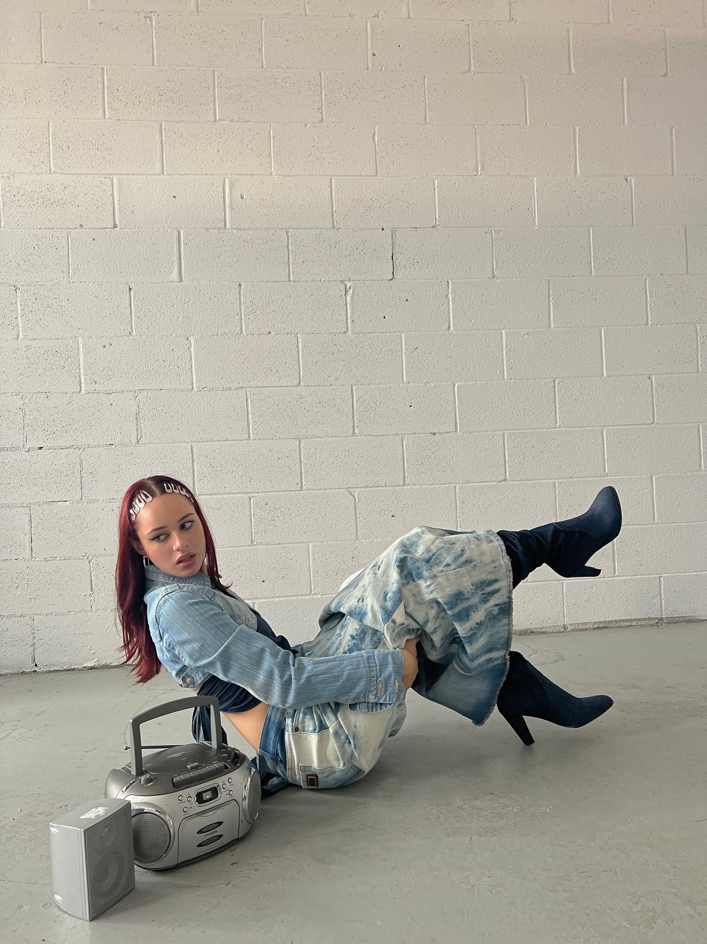2000s Michael Kors Denim Skirt
