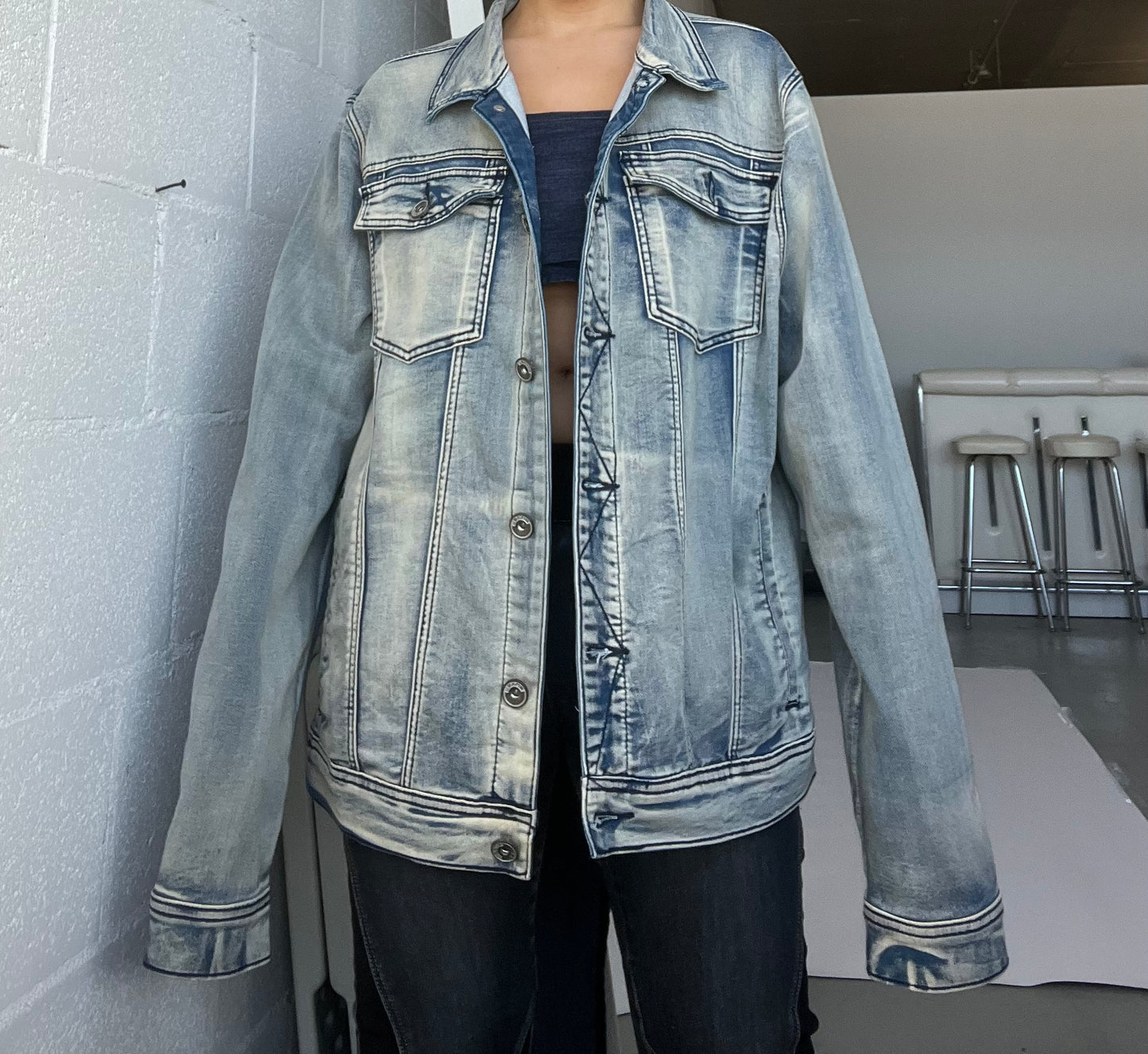 Faded Denim Jacket