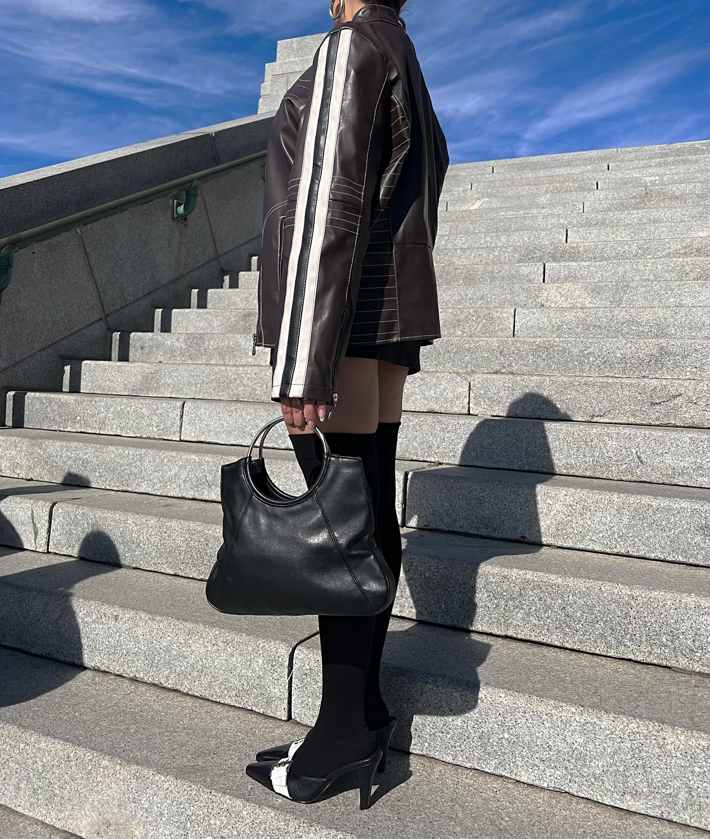 Mocha Moto Jacket
