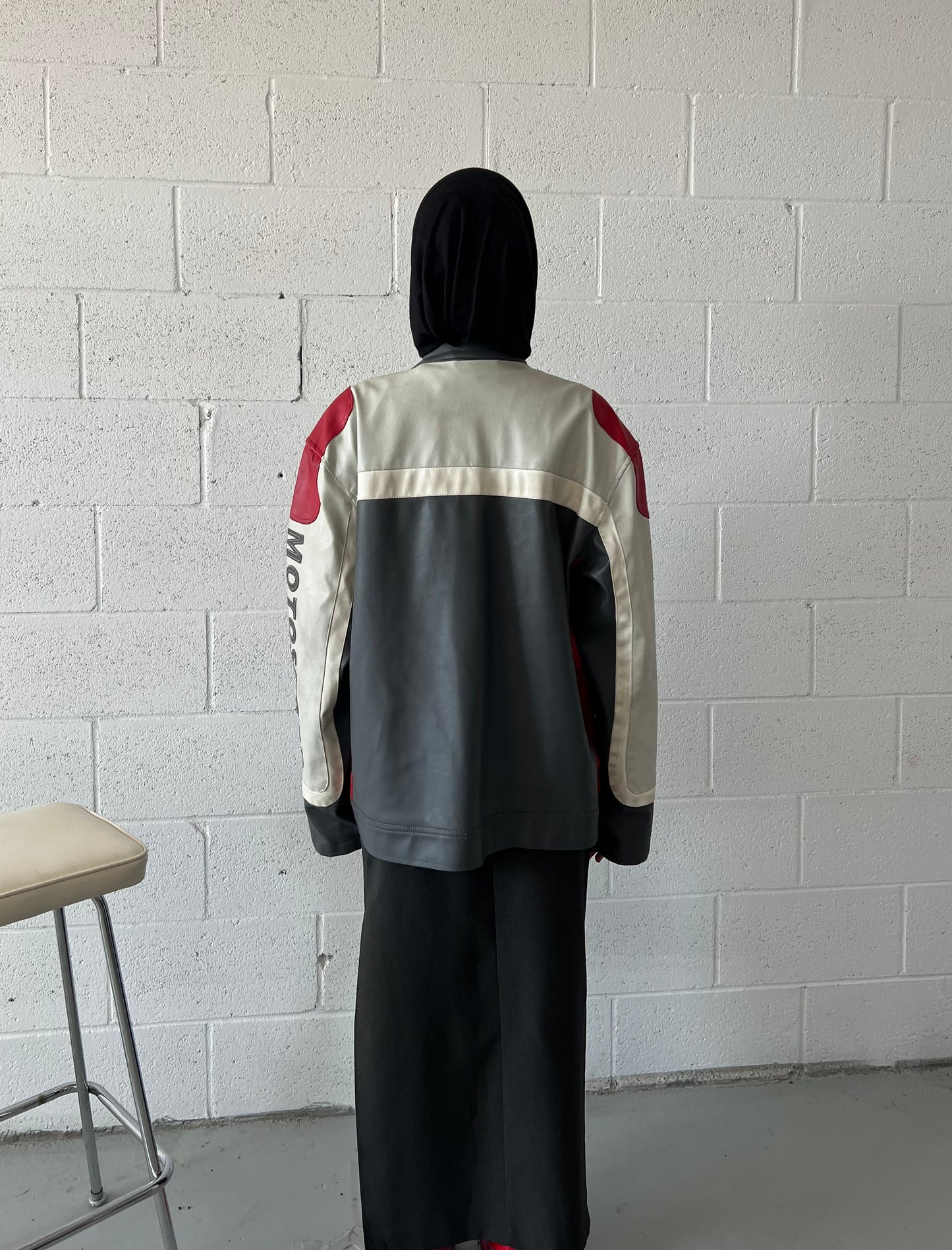 Motosport Faux Leather Jacket