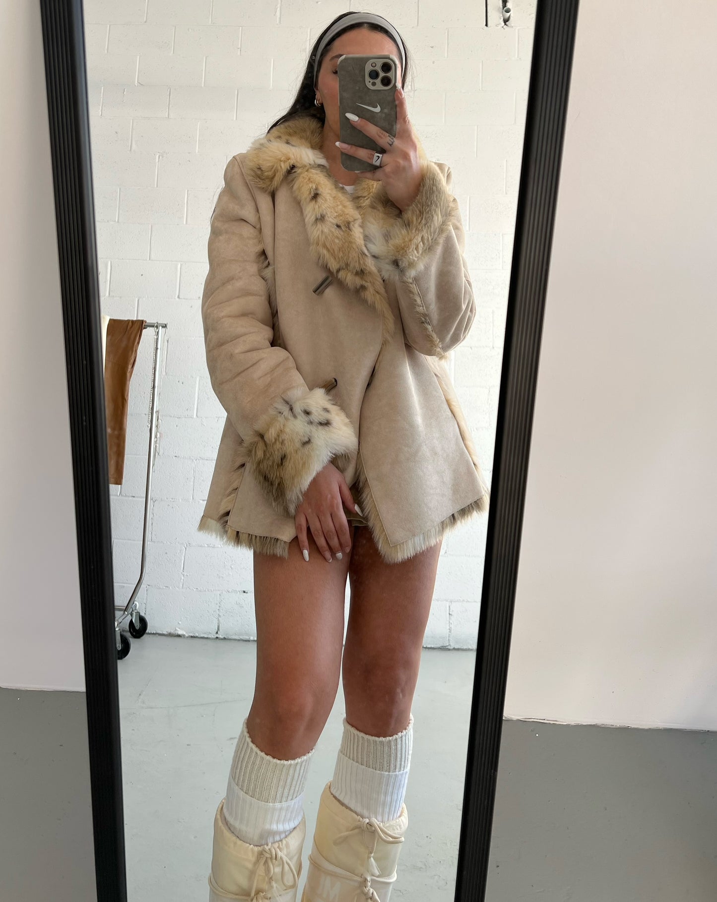 Lynx Faux Fur Coat