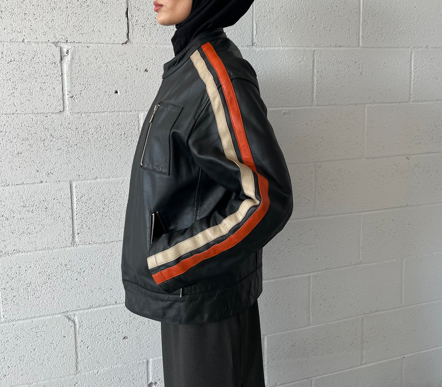 Arancia Leather Moto Jacket