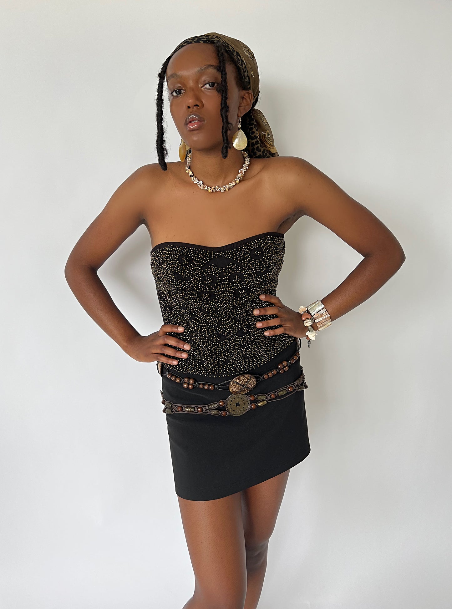 Beaded Tube Top