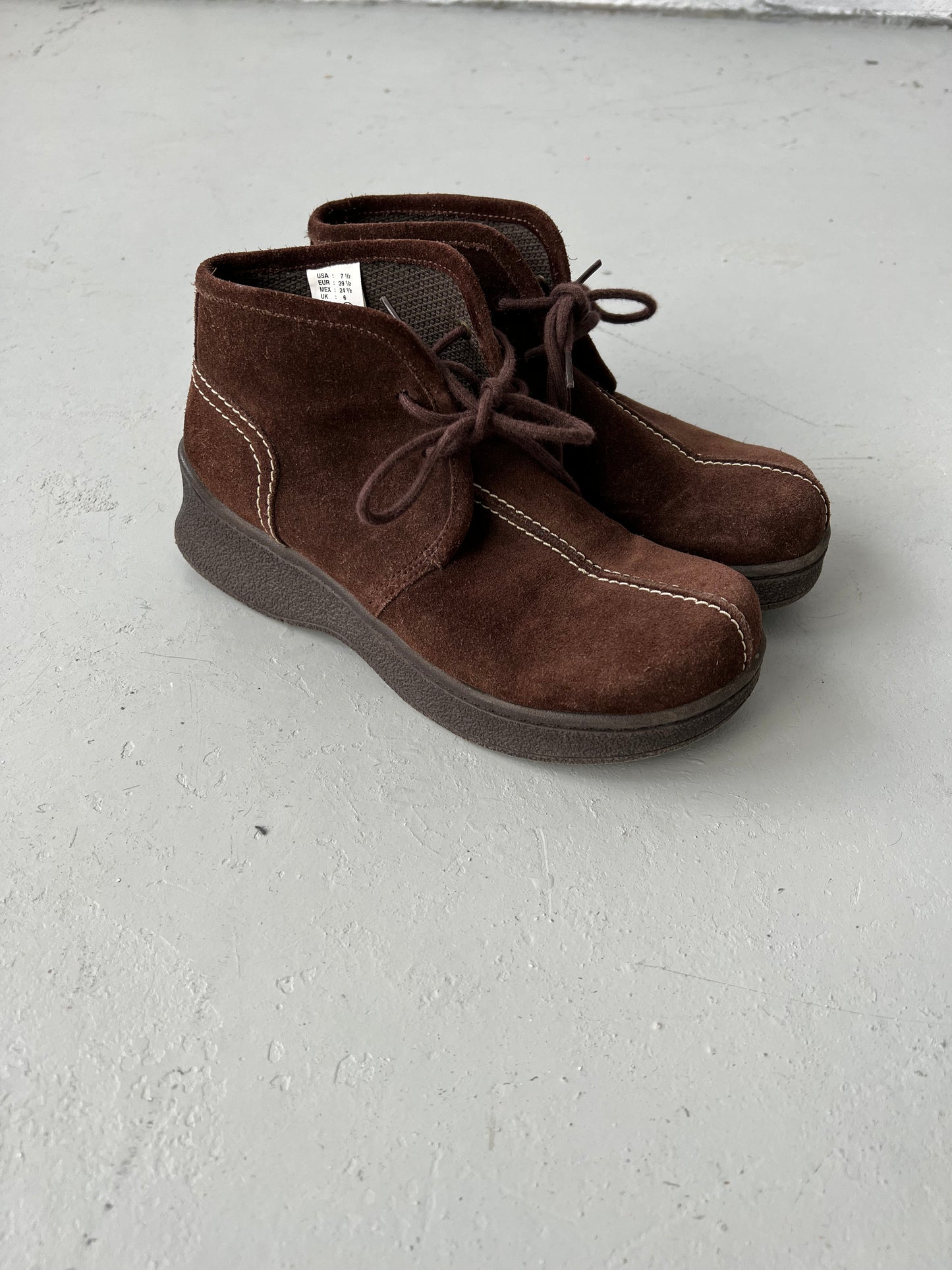 Suede Clogs