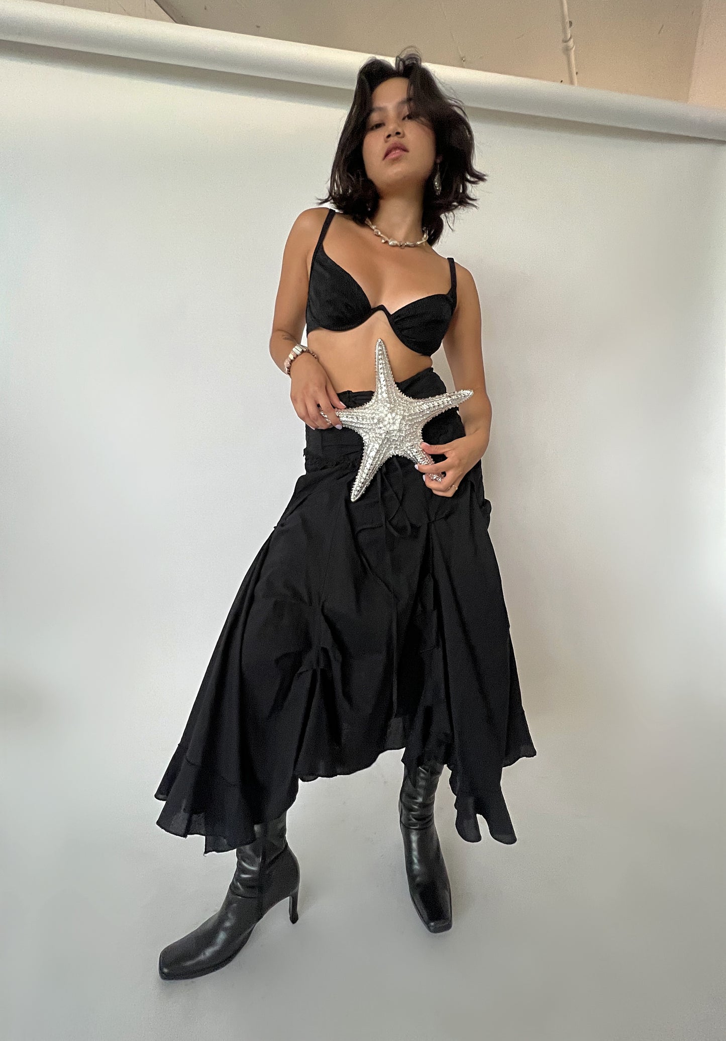 Sabbia Nero Skirt