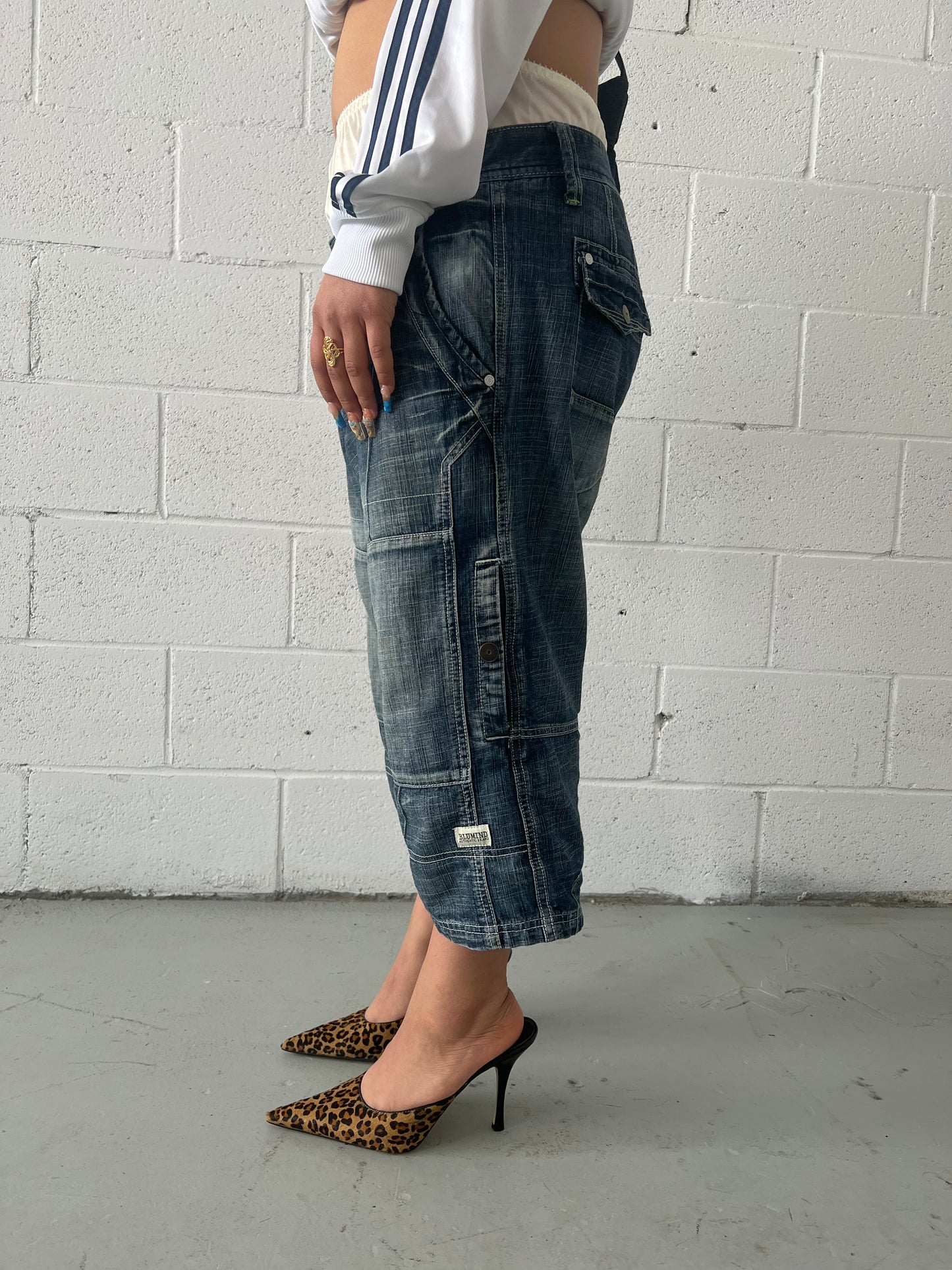 Jorts Faded Wash Size XXL