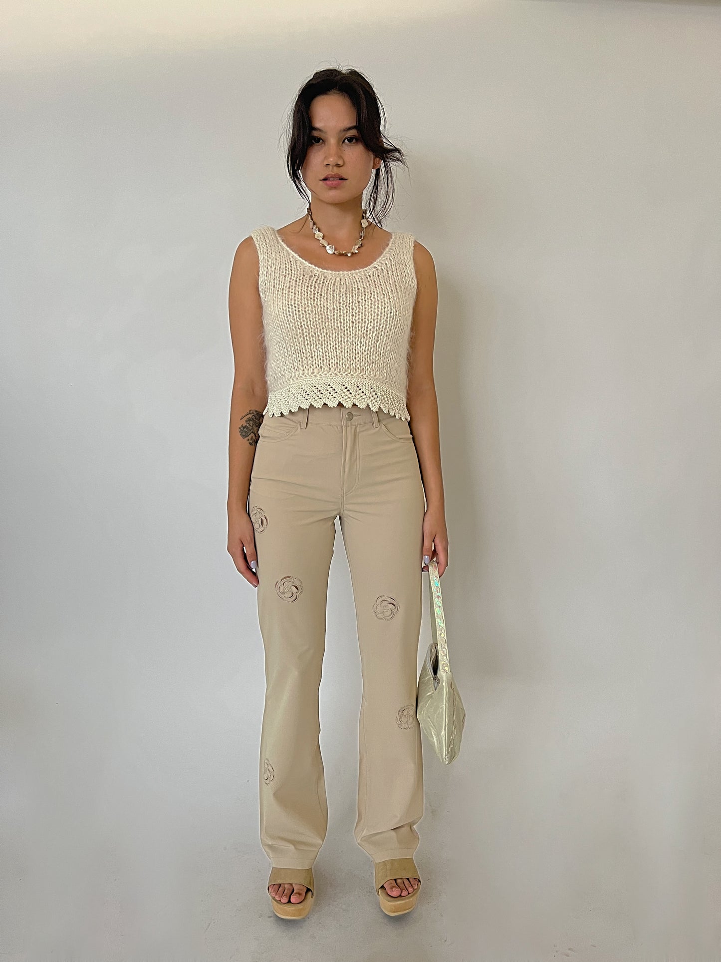 Lia Mohair Crop