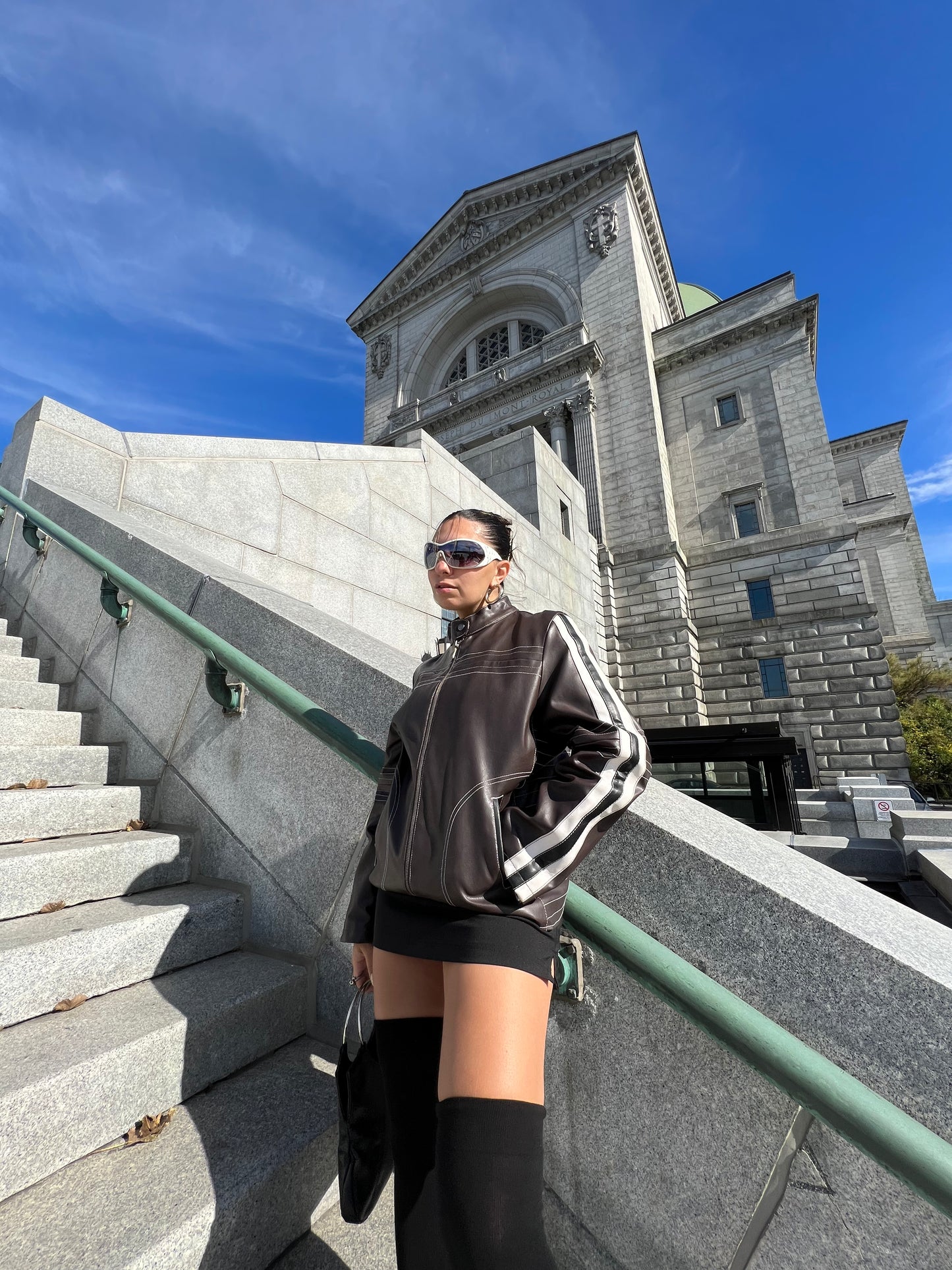 Mocha Moto Jacket