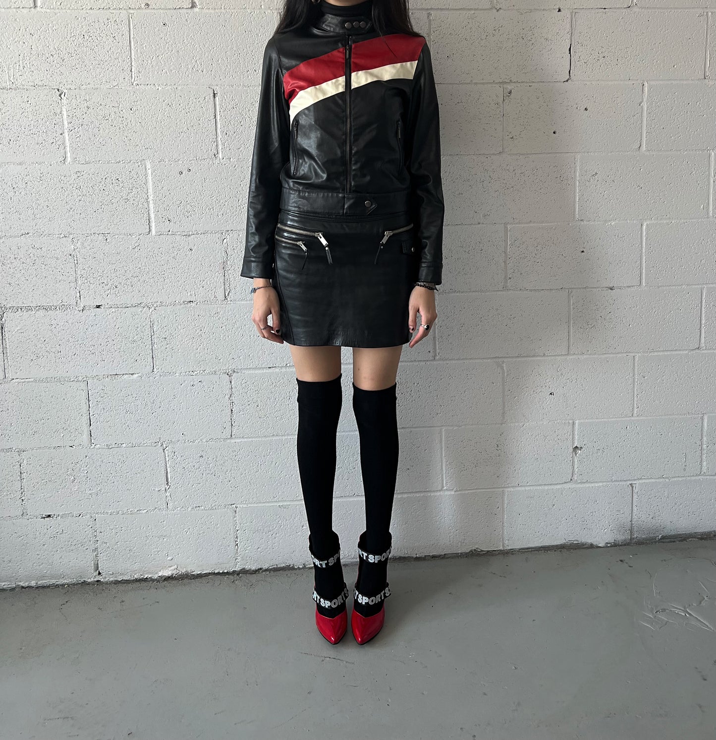 Presto Faux Leather Jacket