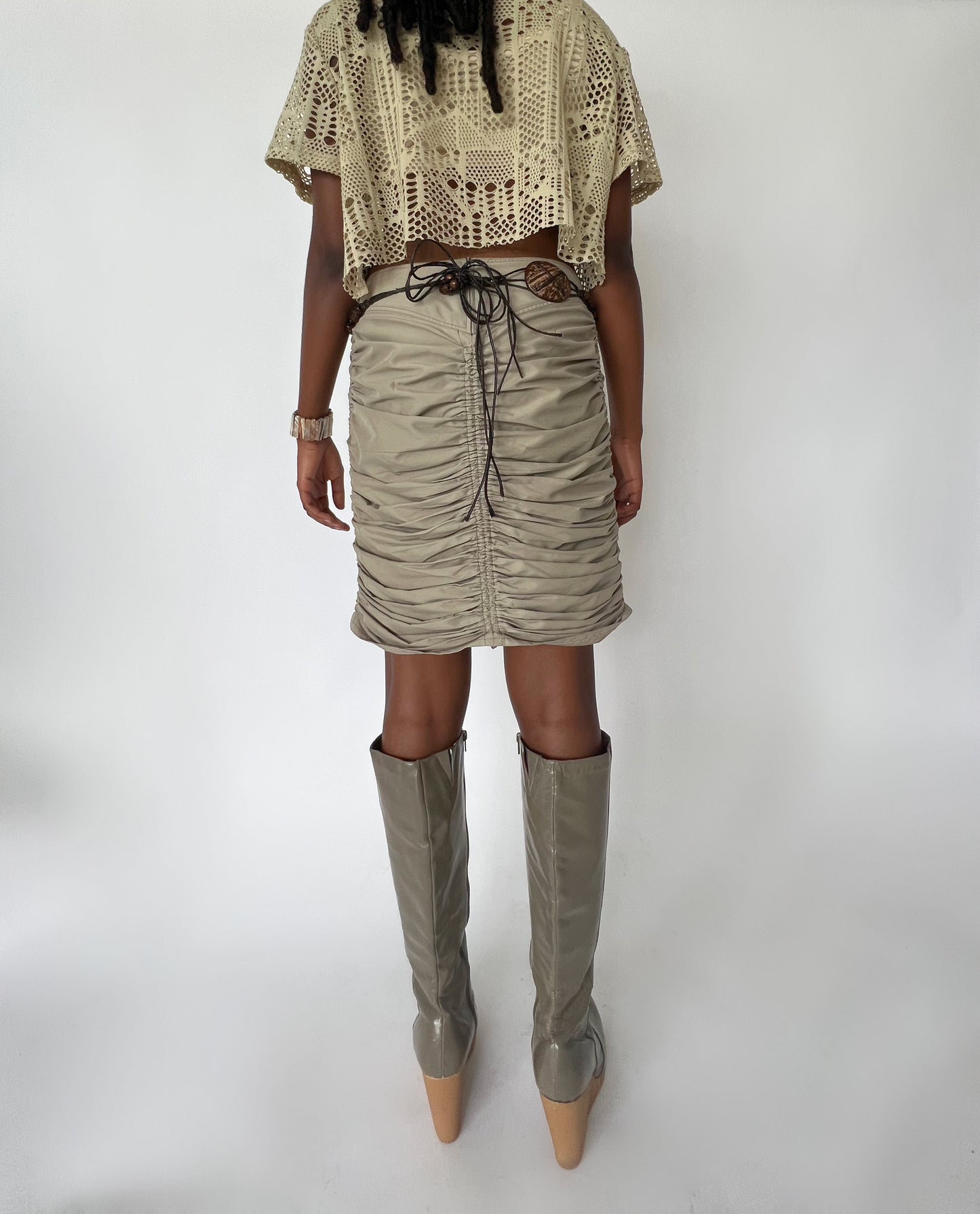 Mare Ruched Skirt