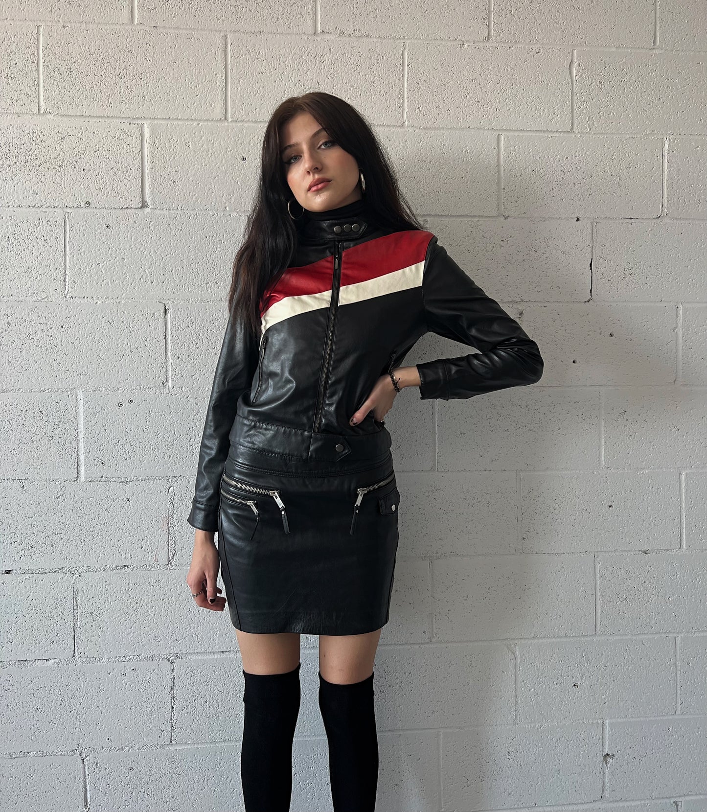 Presto Faux Leather Jacket