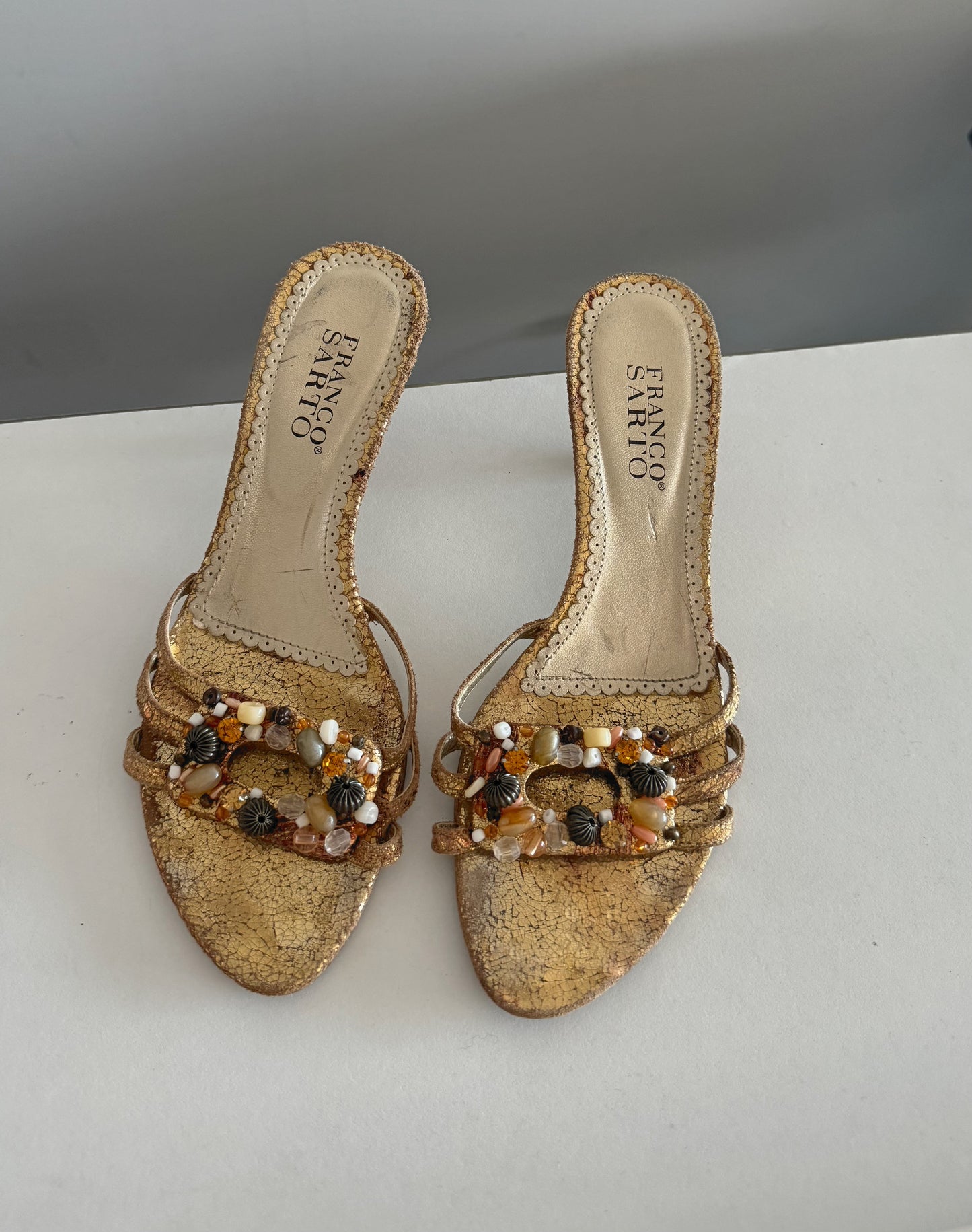 Spiaggia Kitten Heels Size 7