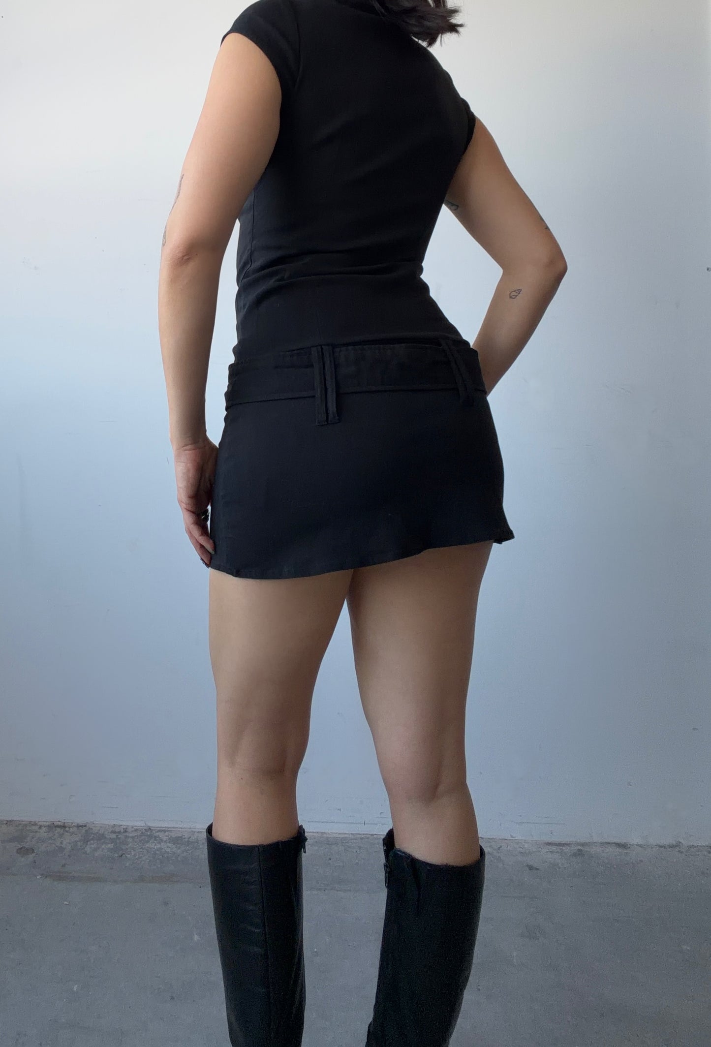Mini Belted Dress