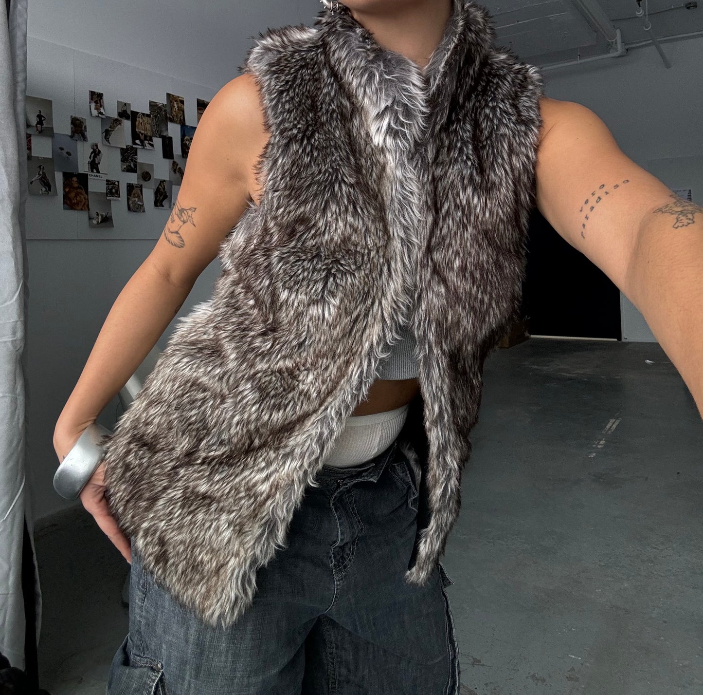 Faux Fur Vest